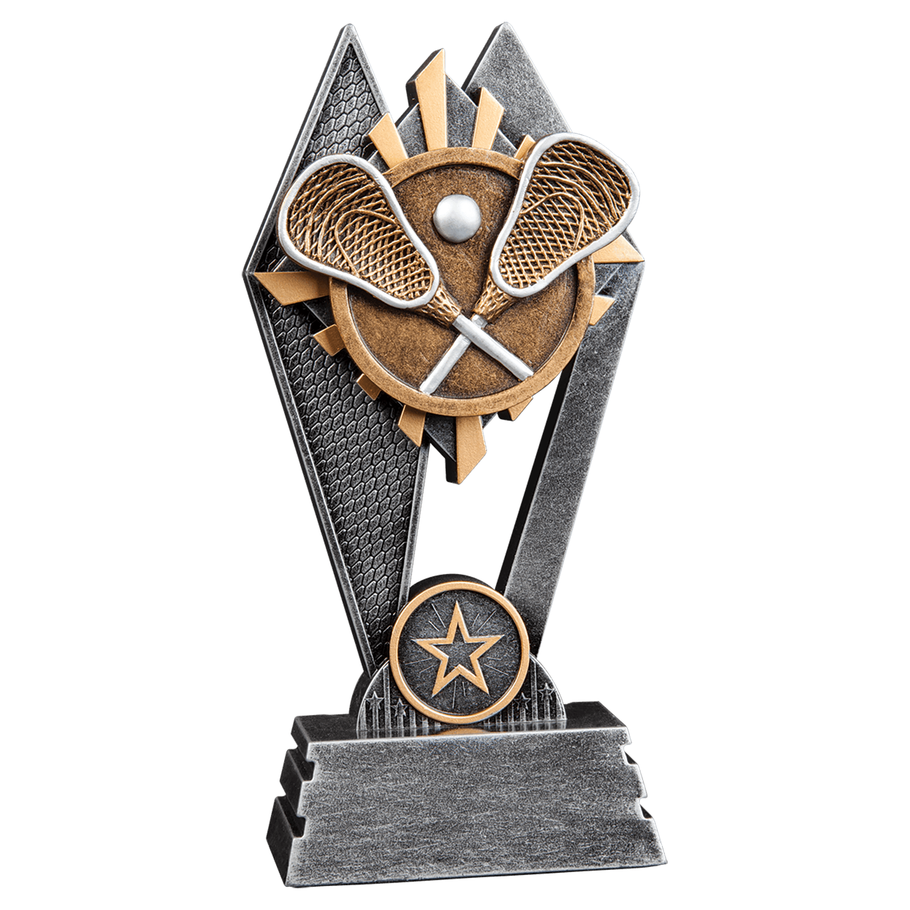 7" Lacrosse Sun Ray Award