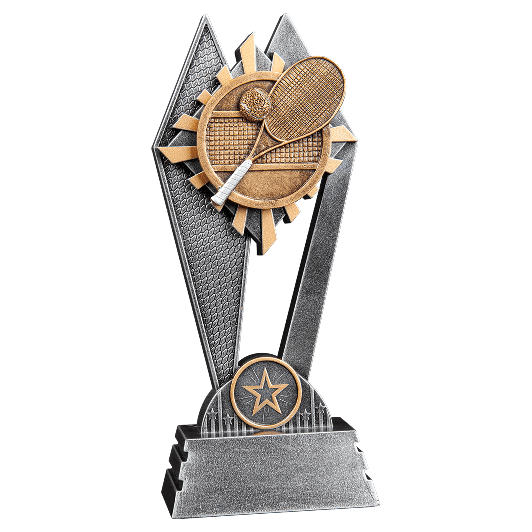 8" Tennis Sun Ray Award