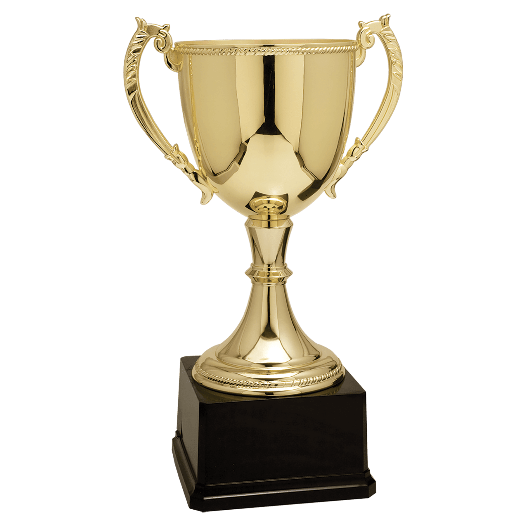 18 1/4" Gold Completed Zinc Cup Trophy