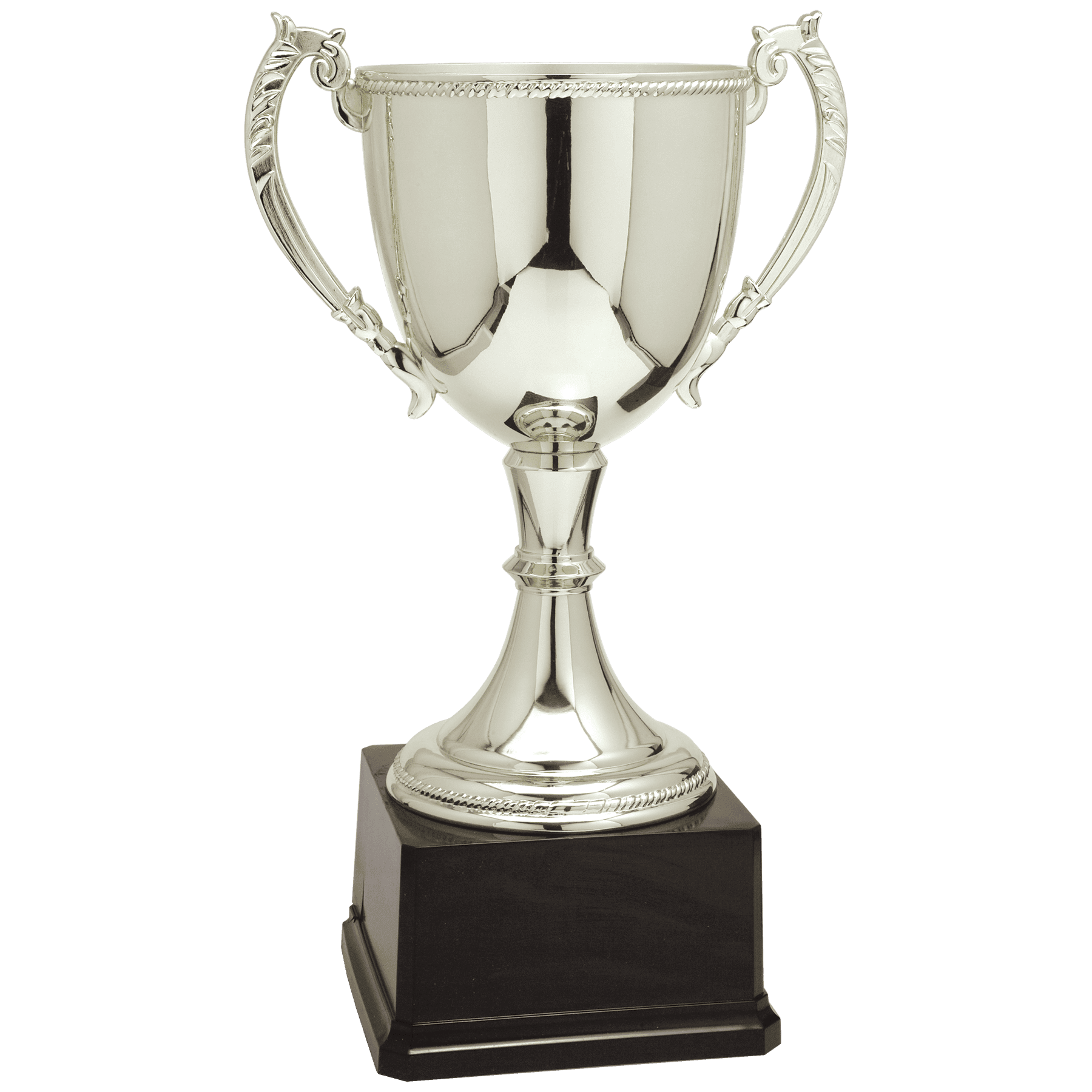 16 3/4" Silver Completed Zinc Cup Trophy