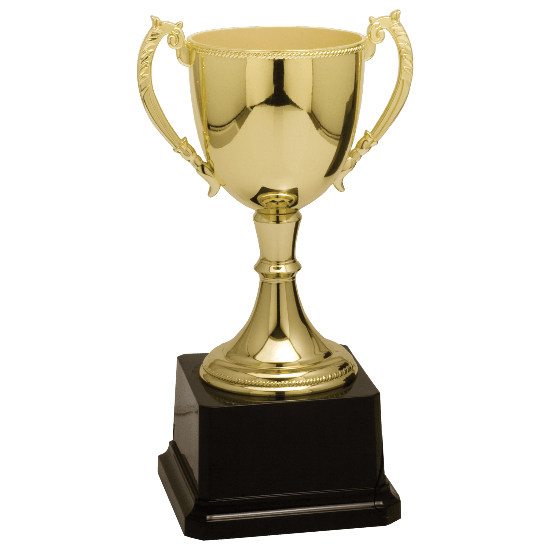 8 3/4" Gold Completed Zinc Cup Trophy