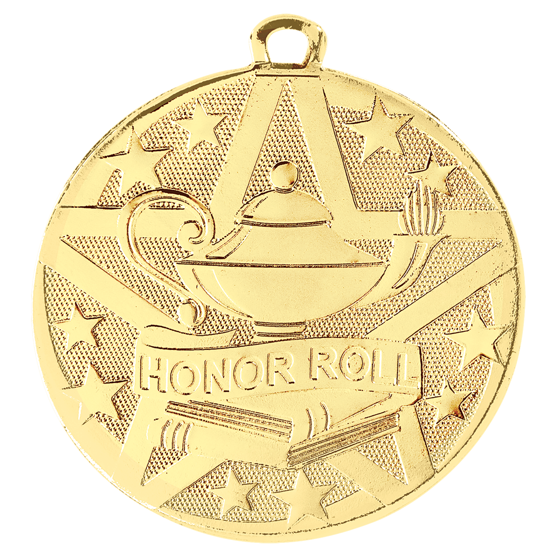 2" Gold Superstar Honor Roll Medal