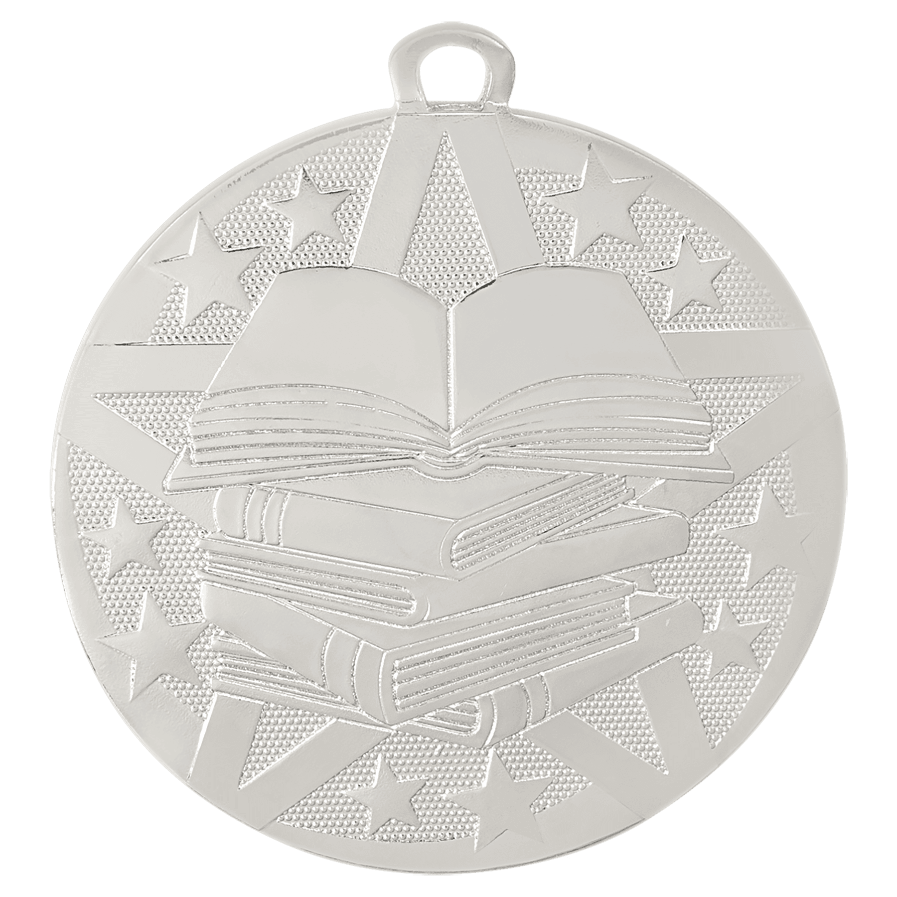 2" Silver Superstar Reading Medal