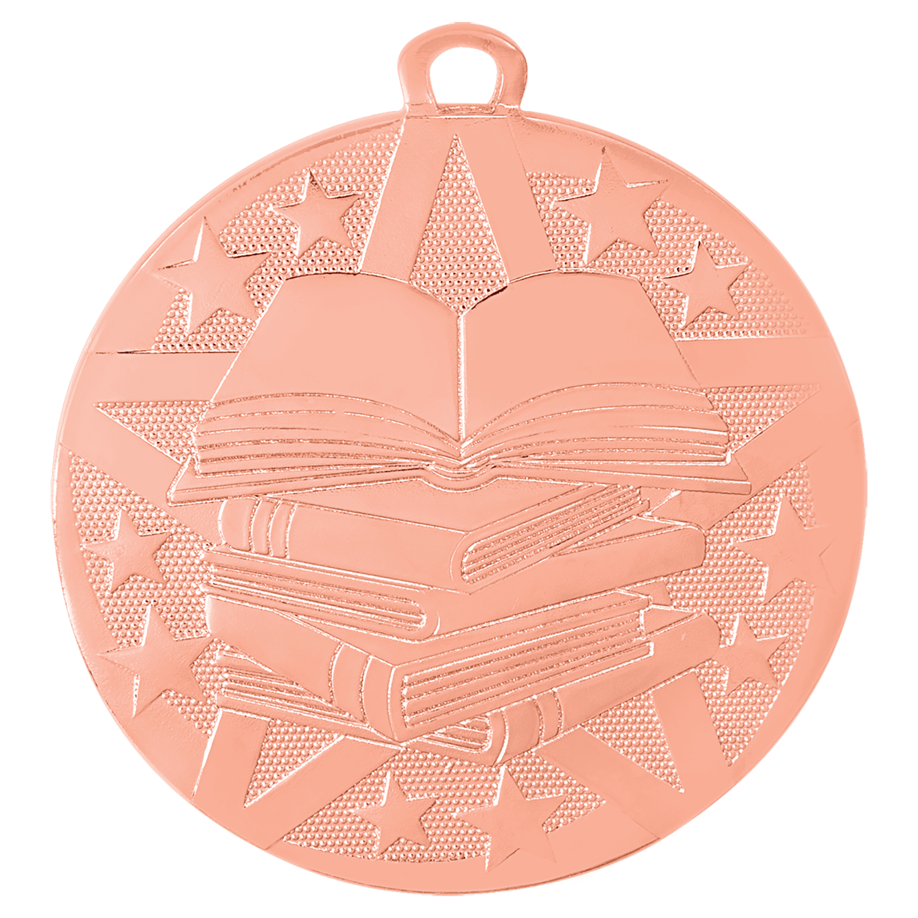 2" Bronze Superstar Reading Medal