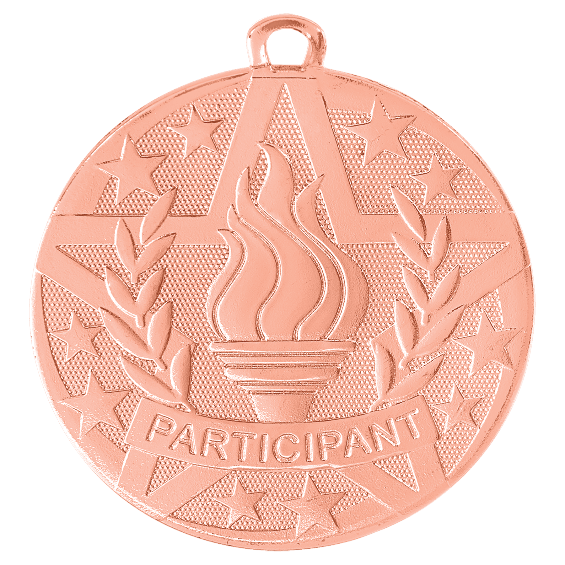 2" Bronze Superstar Participant Medal