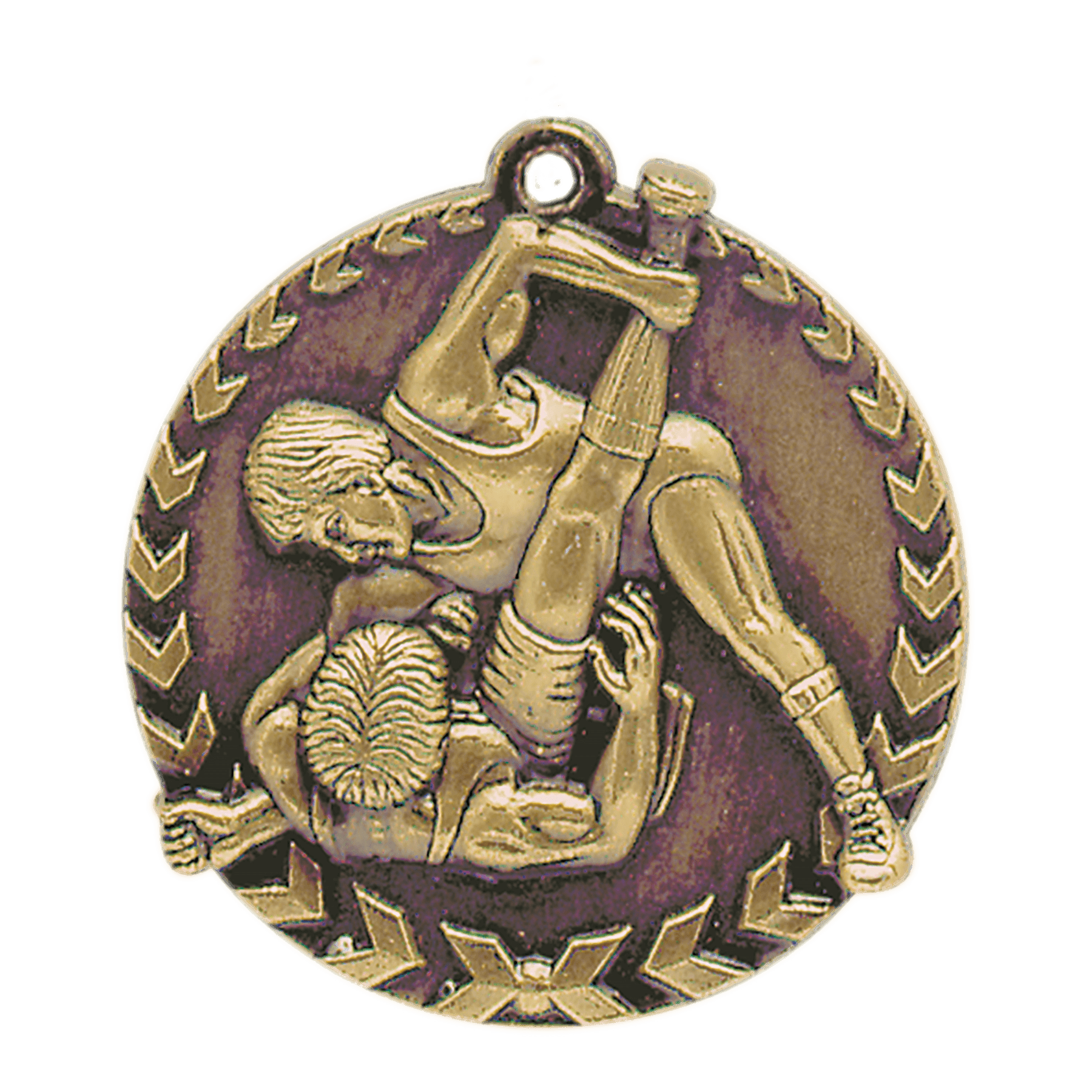 1 3/4" Wrestling Millennium Medal