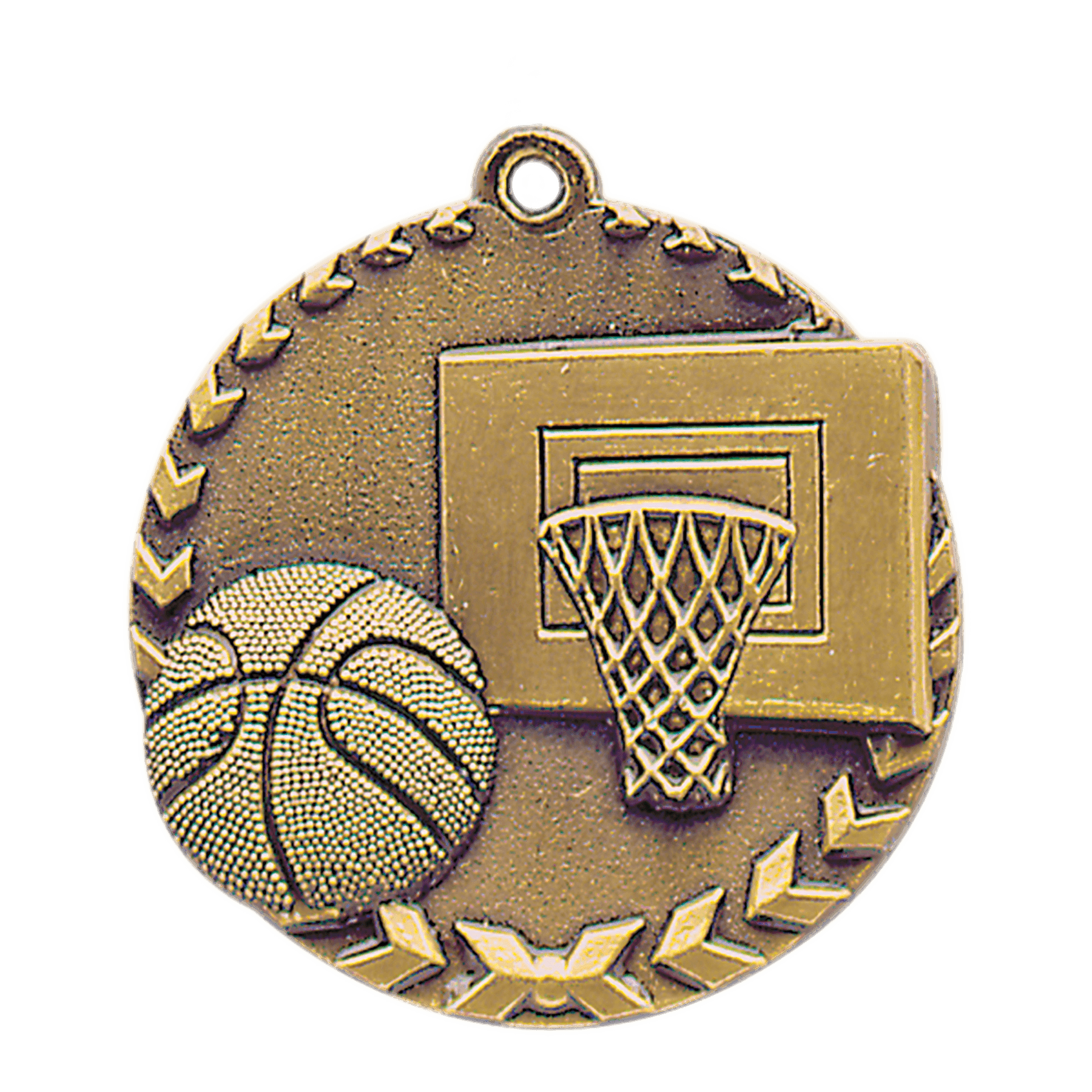 1 3/4" Basketball Millennium Medal