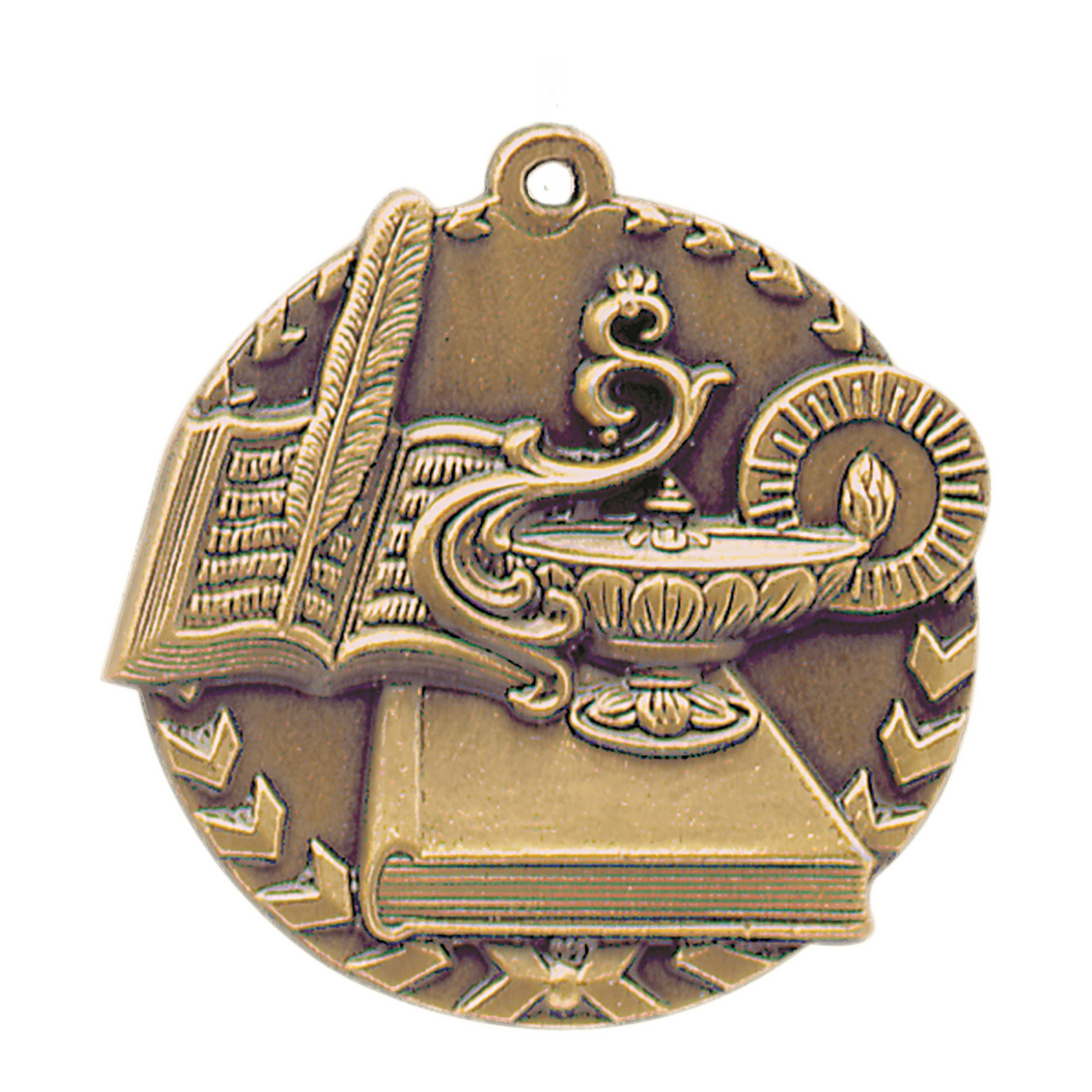 1 3/4" Lamp of Knowledge Millennium Medal