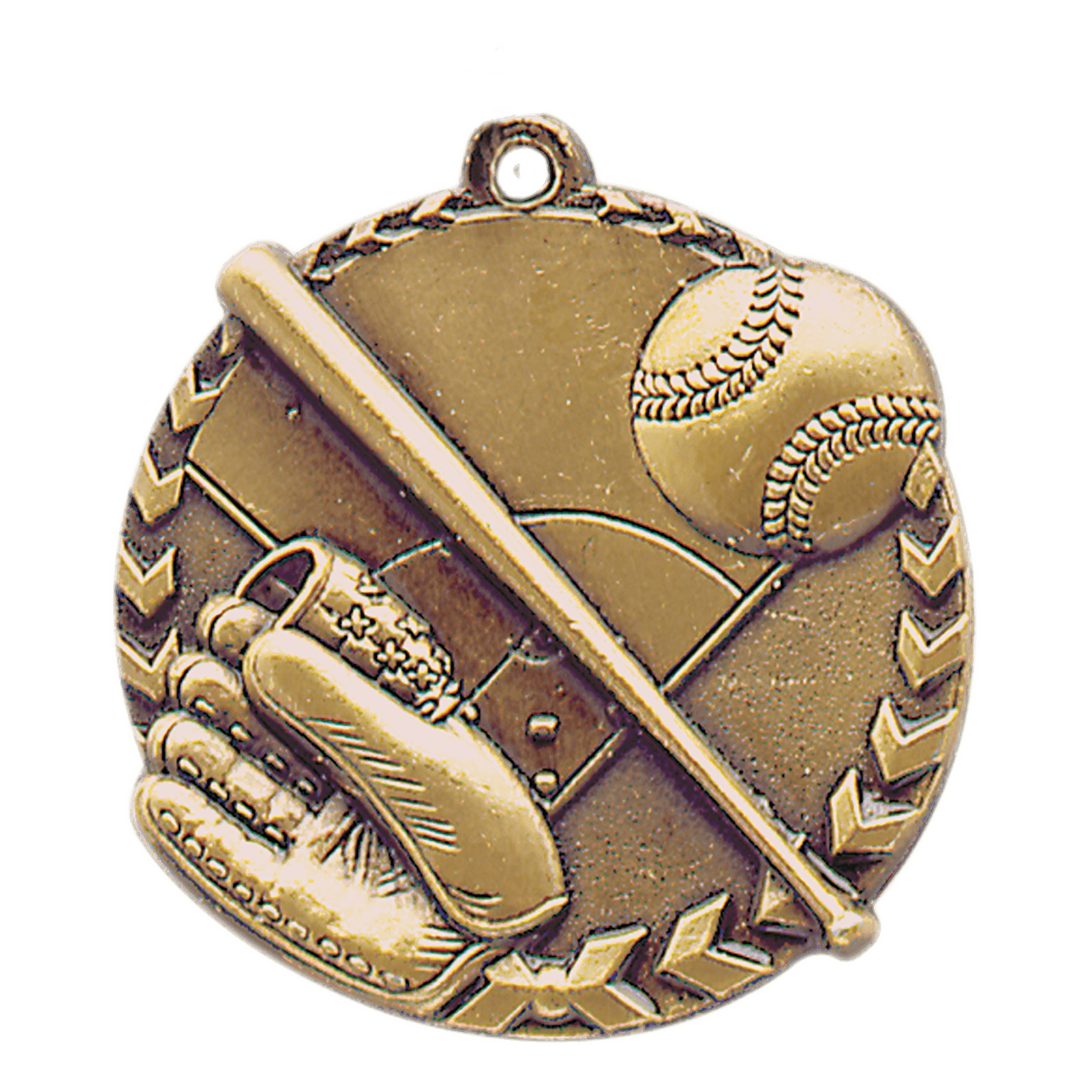 1 3/4" Baseball/Softball Millennium Medal