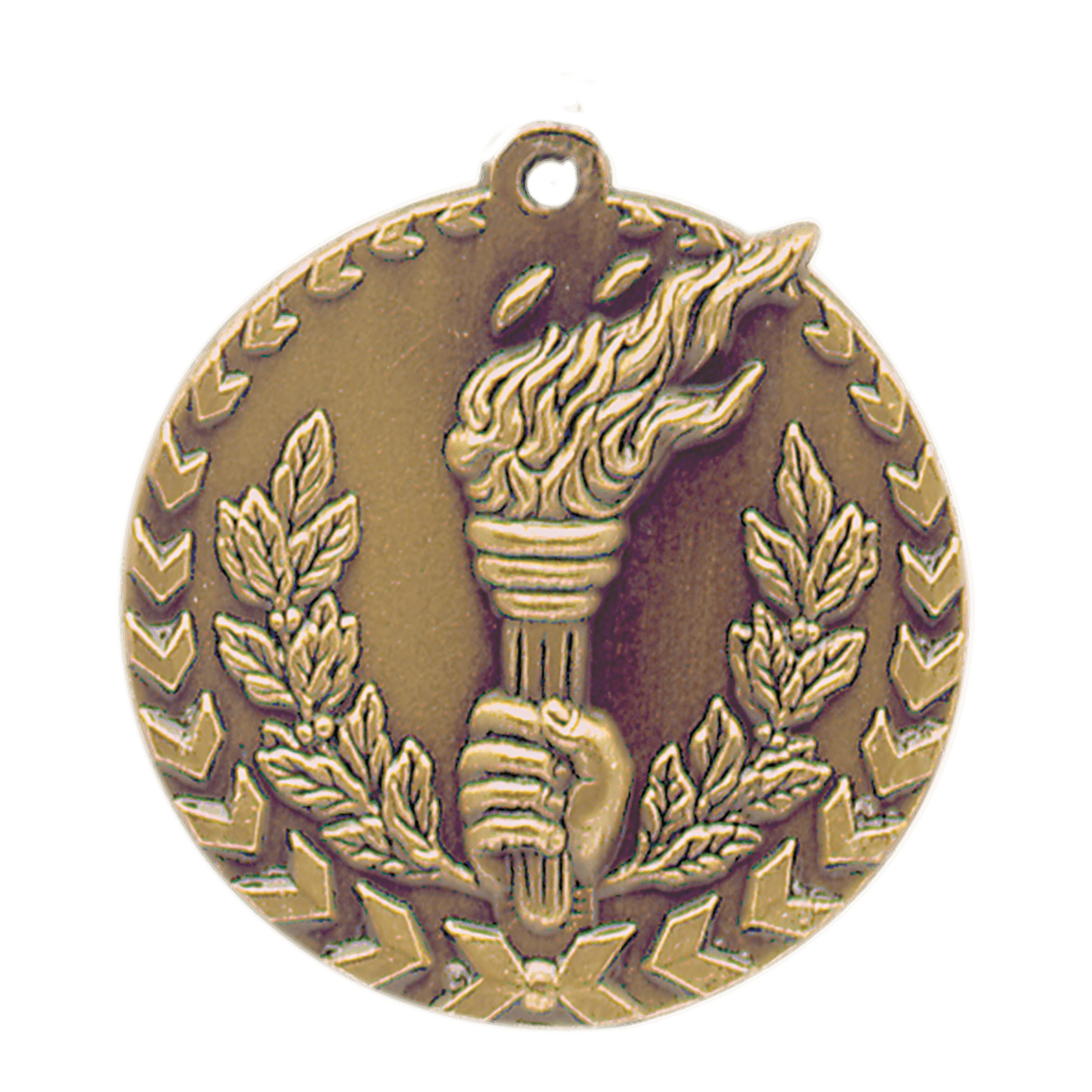 1 3/4" Torch Millennium Medal