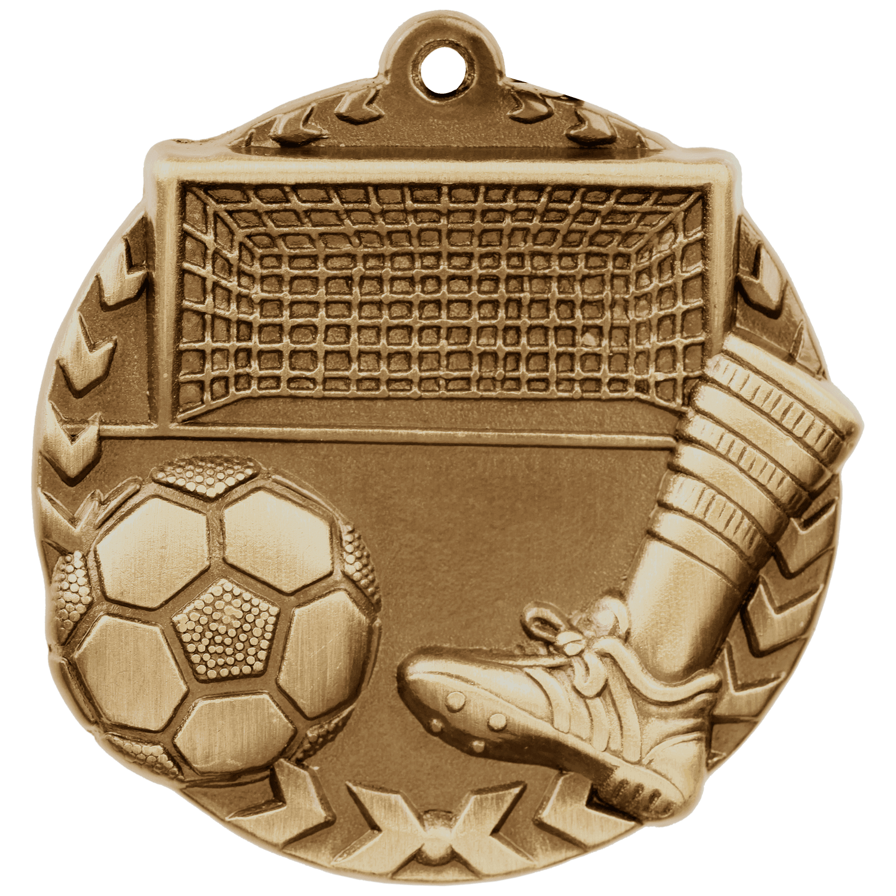 1 3/4" Soccer Millennium Medal