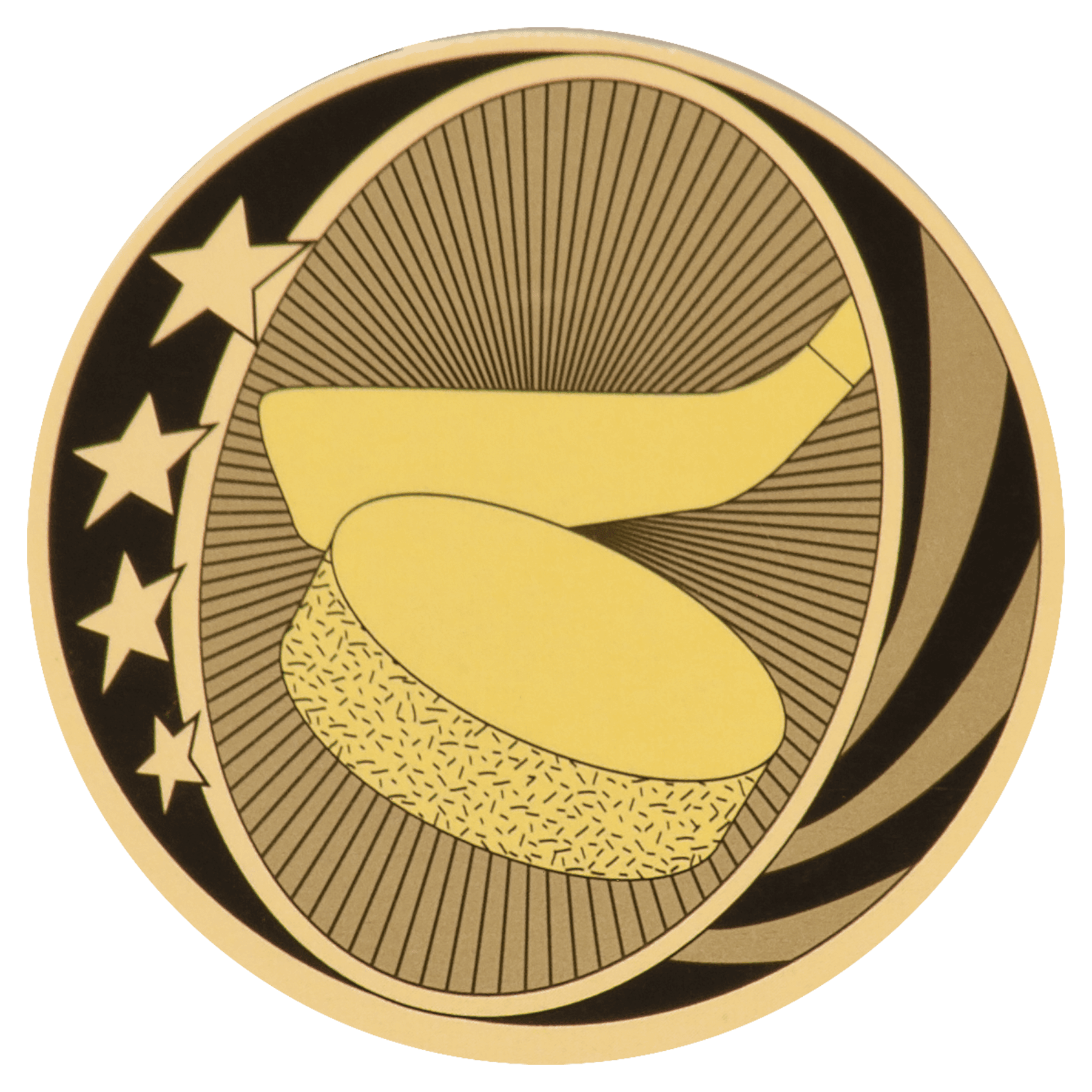 2" MidNite Star Hockey Mylar Insert