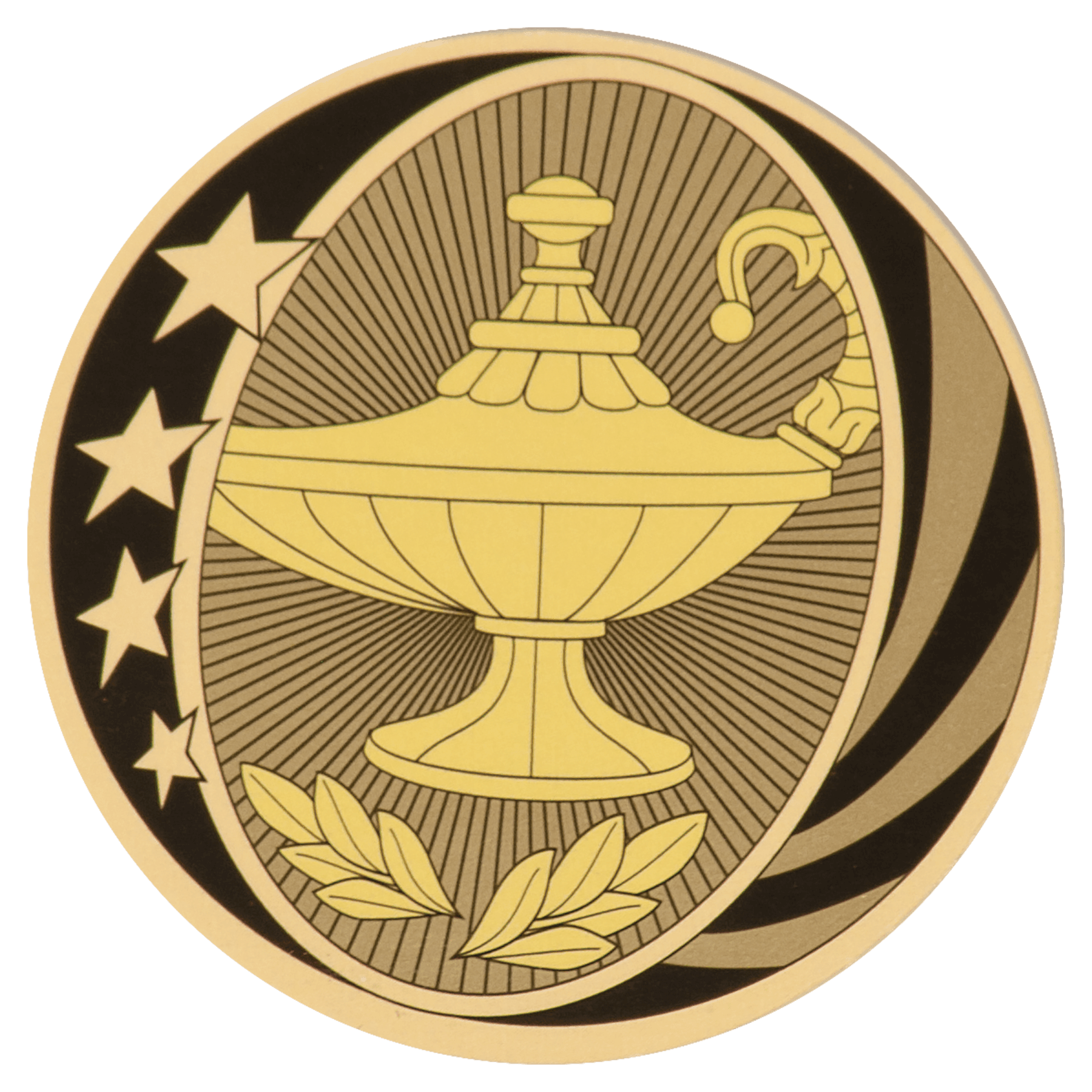 2" MidNite Star Lamp of Knowledge Mylar Insert