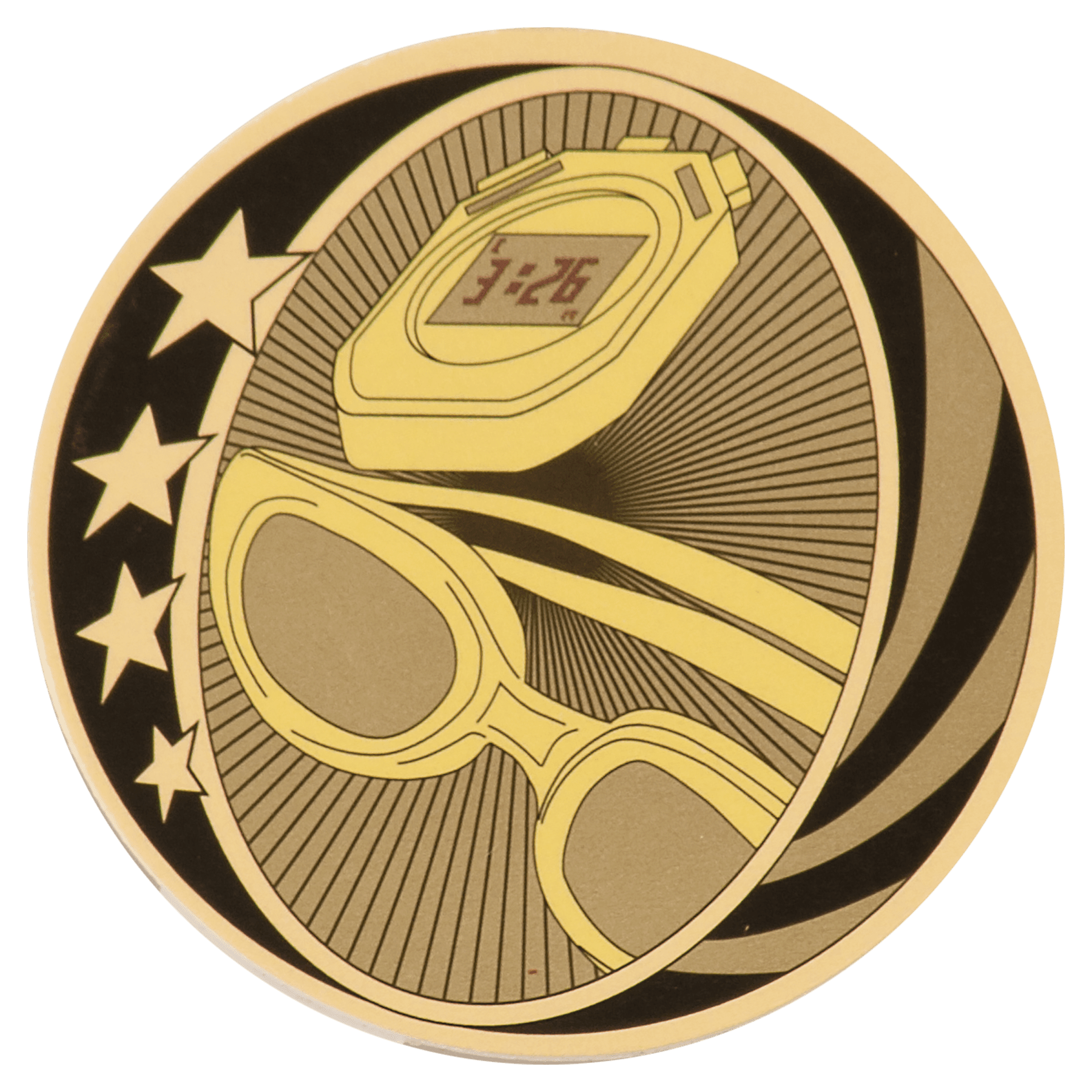 2" MidNite Star Swimming Mylar Insert