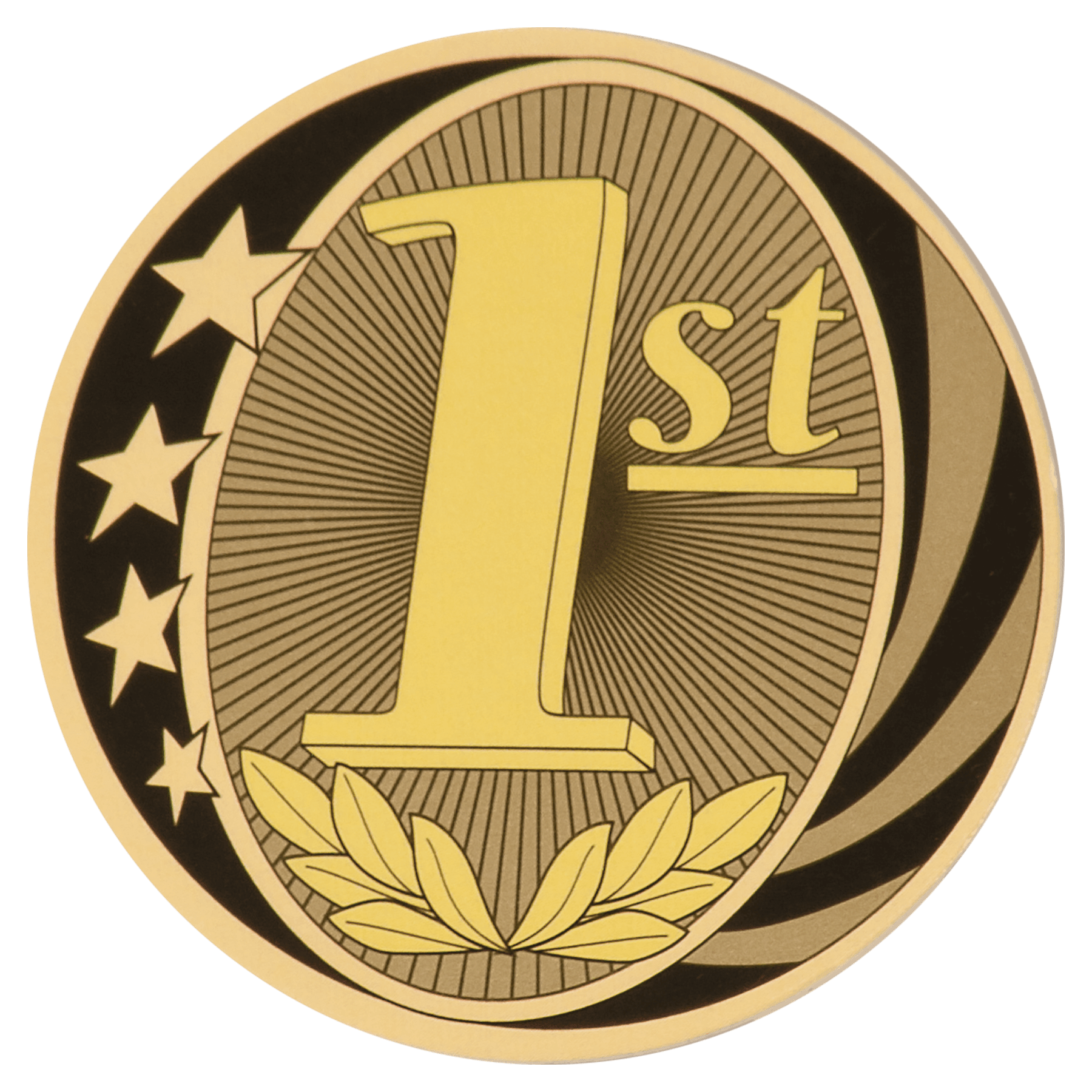 2" MidNite Star 1st Place Mylar Insert