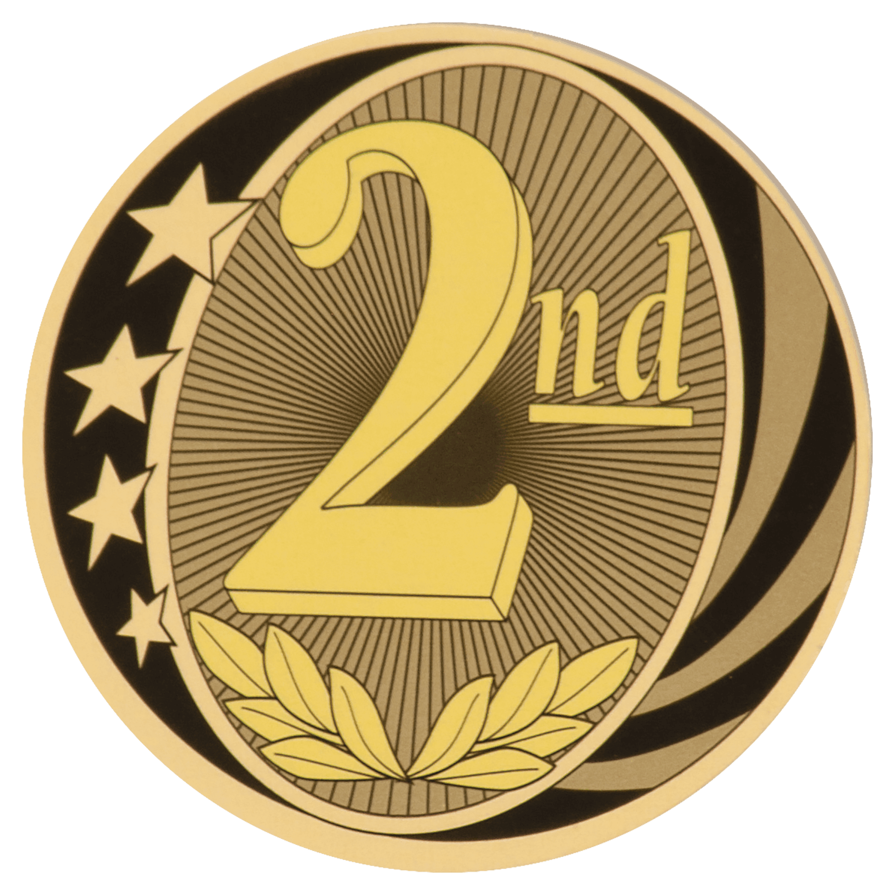 2" MidNite Star 2nd Place Mylar Insert