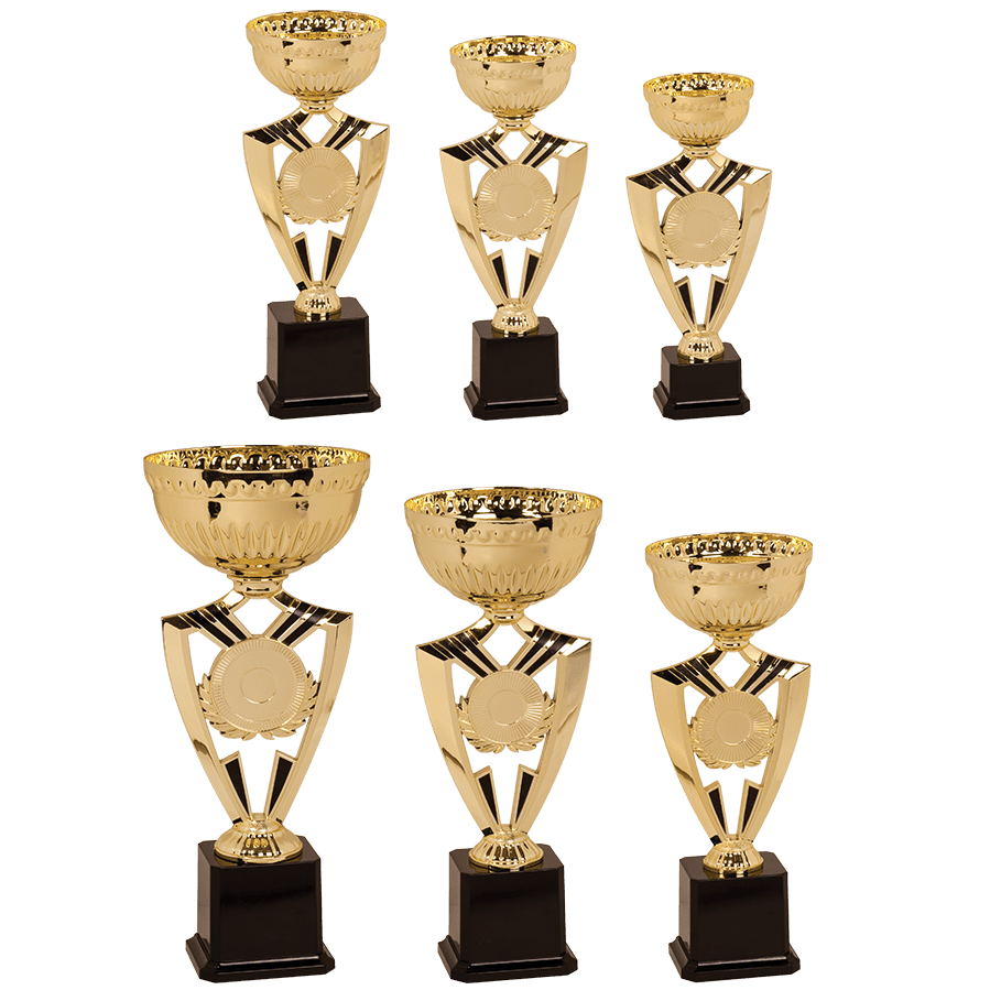 Gold Ribbon Holder Easy Cup Kit Sample Set with 6 Cups