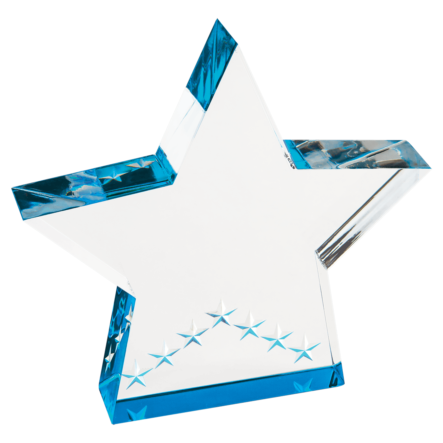 5" Blue Star Performer Acrylic