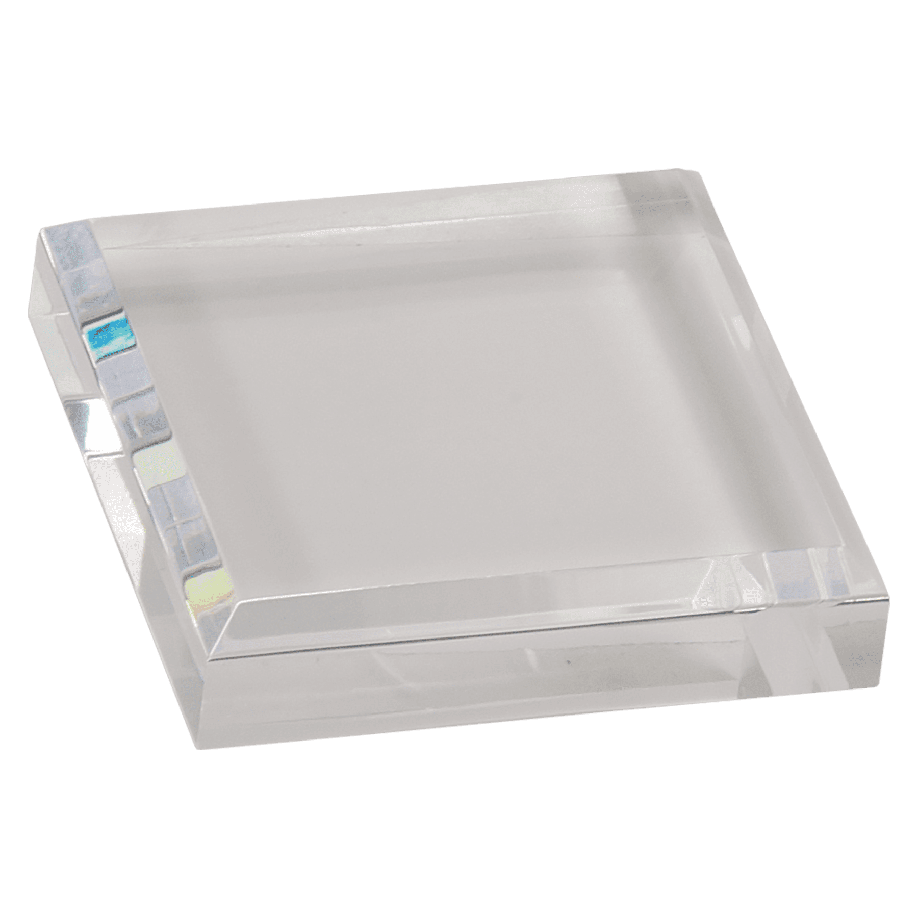 3" x 3" Clear Acrylic Paperweight