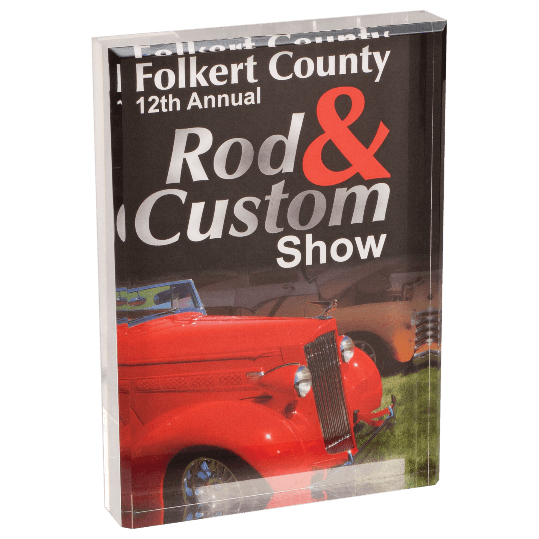 5" x 7" Rectangle Sublicrylic