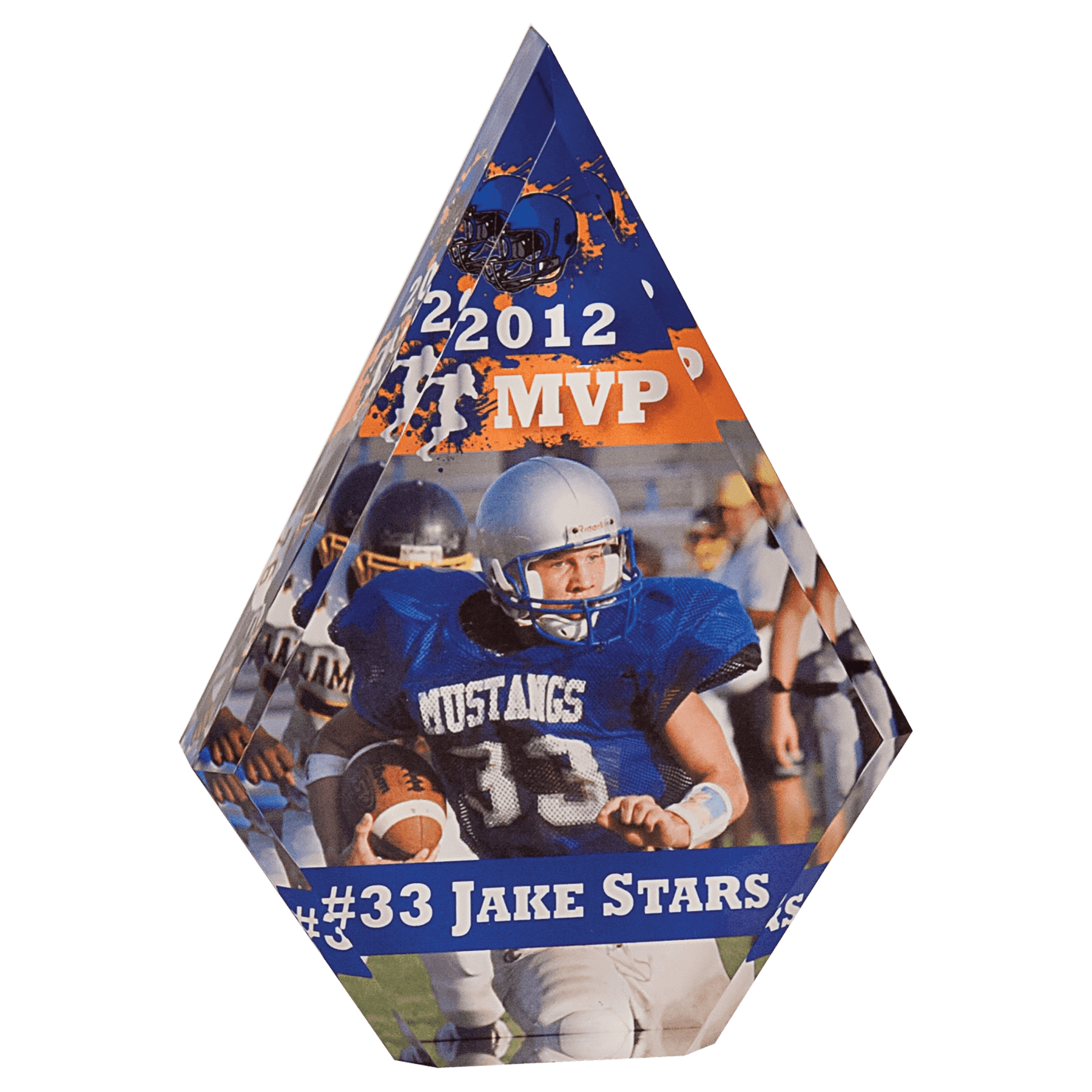 5" x 7" Diamond Sublicrylic