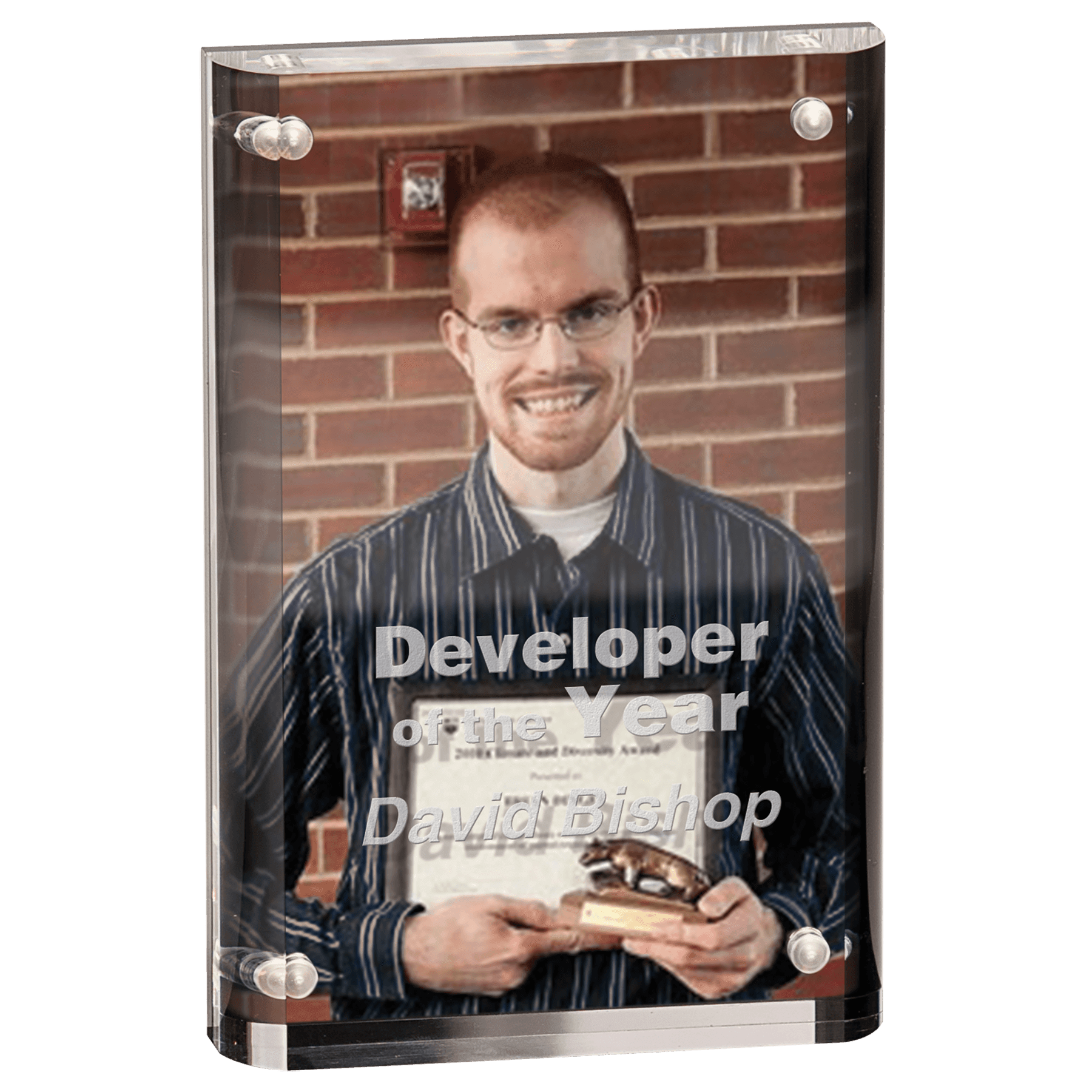 4" x 6" Magnetic Acrylic Award