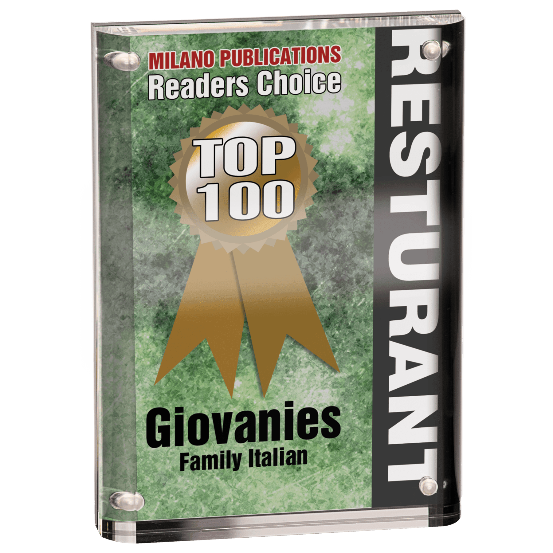 5" x 7" Magnetic Acrylic Award