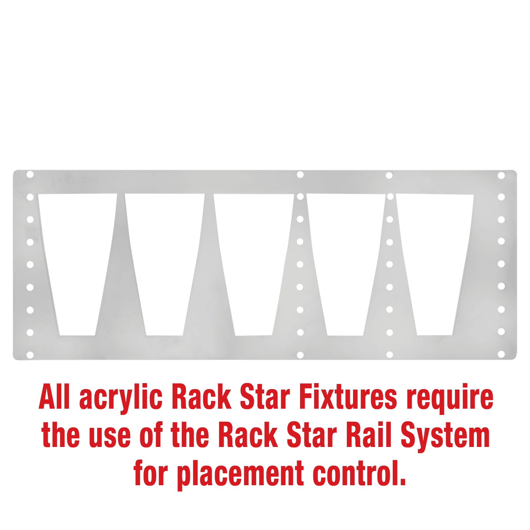 24 oz. LPC124 Fixture for 24 oz. Laserable Plastic Cup- Holds 5