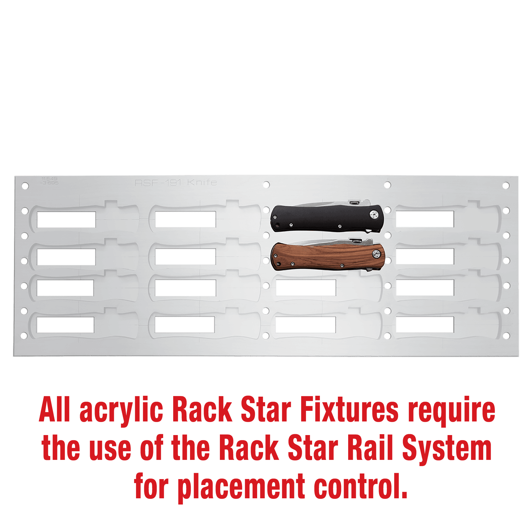 GFT014/GFT015 Knife Fixture-Holds 16