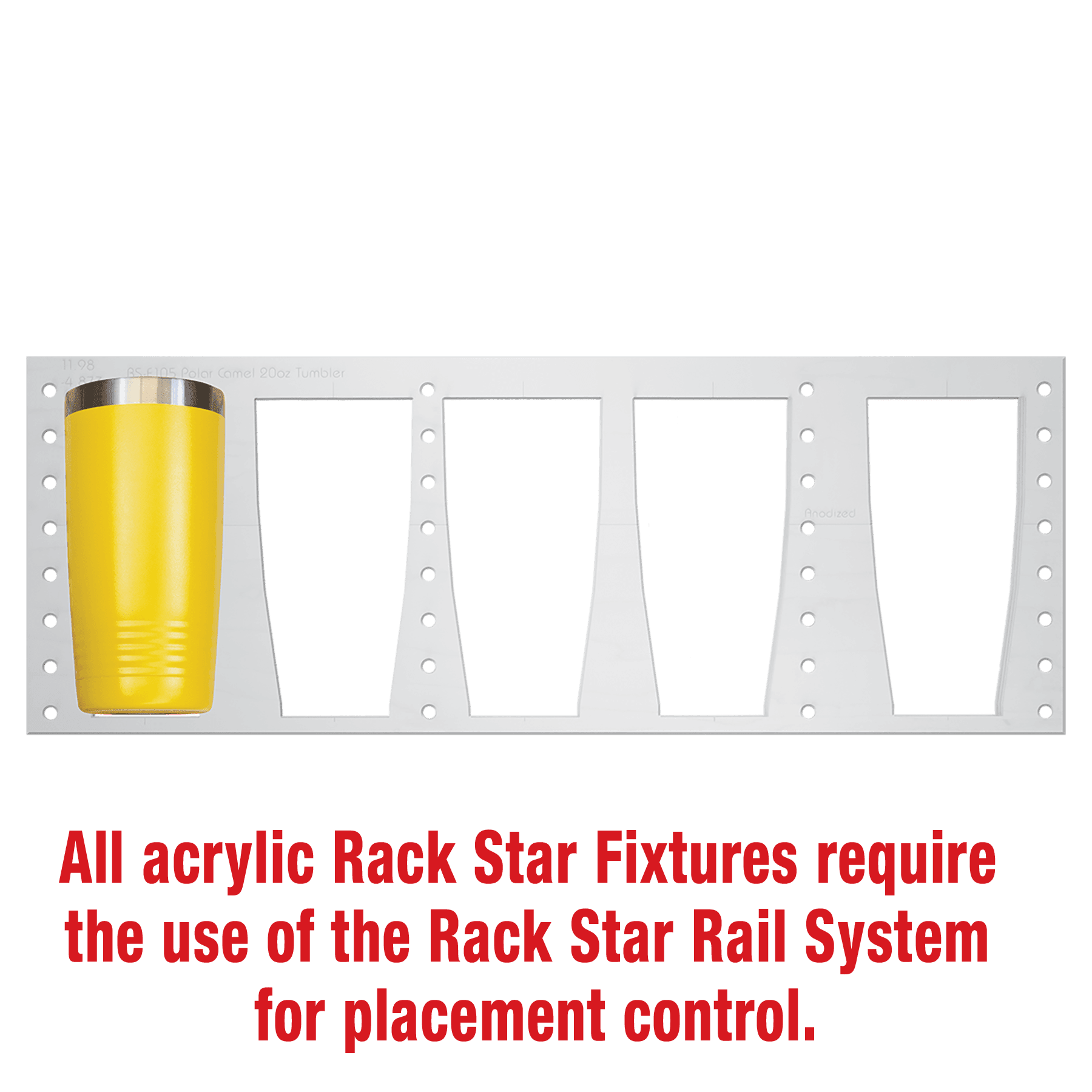 20 oz. Polar Camel Tumbler Fixture-Holds 5