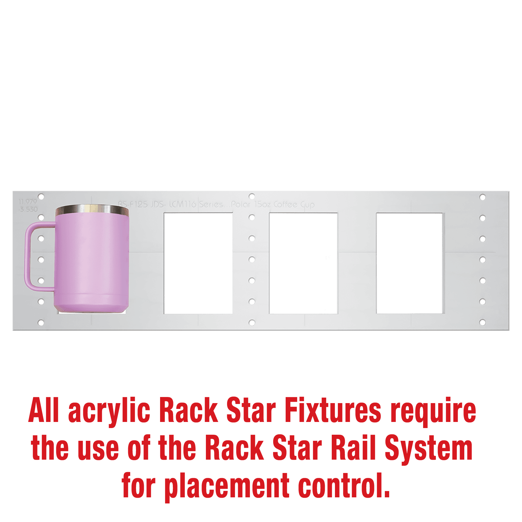 15 oz. Polar Camel Coffee Mug Fixture-Holds 4