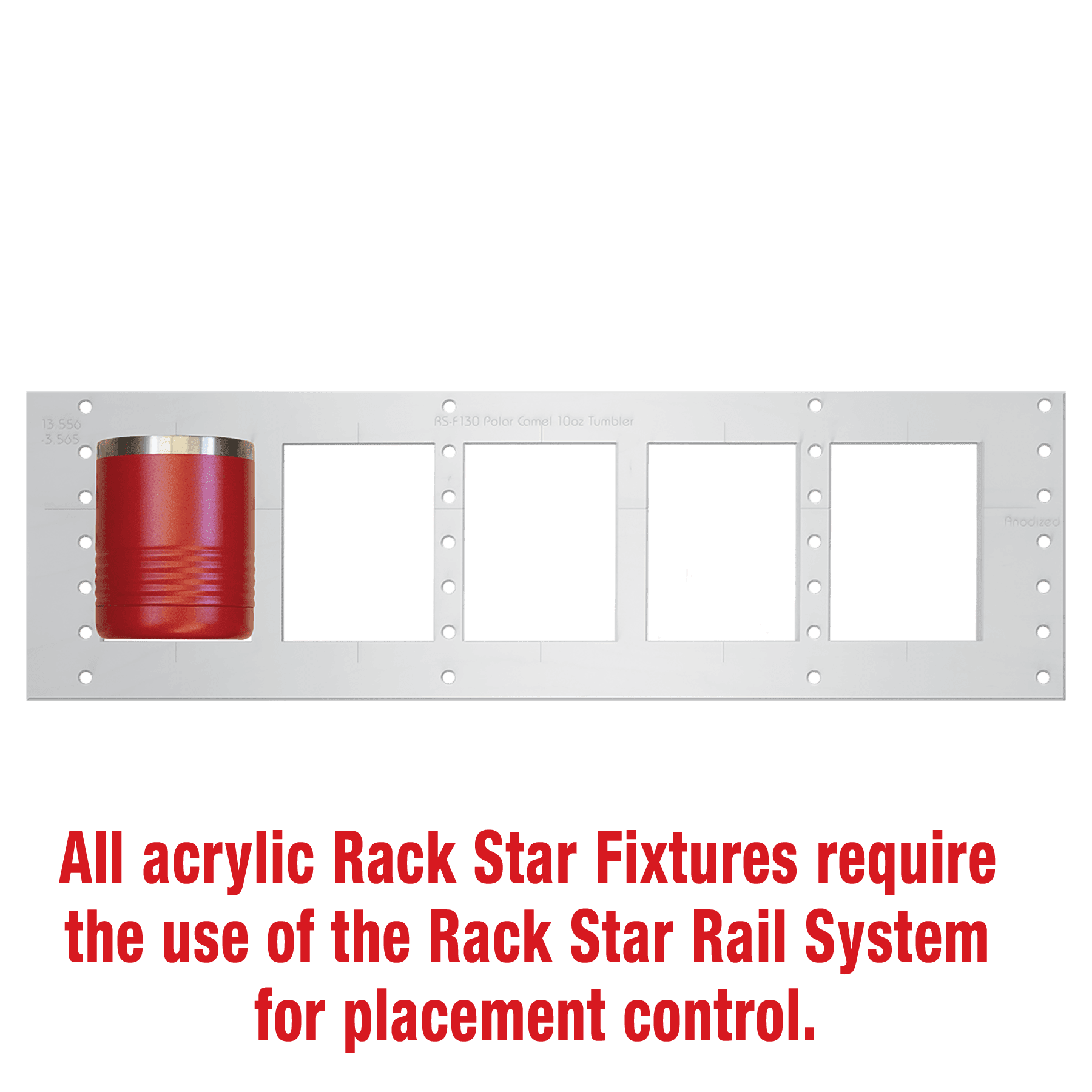 10 oz. Polar Camel Tumbler Fixture-Holds 5