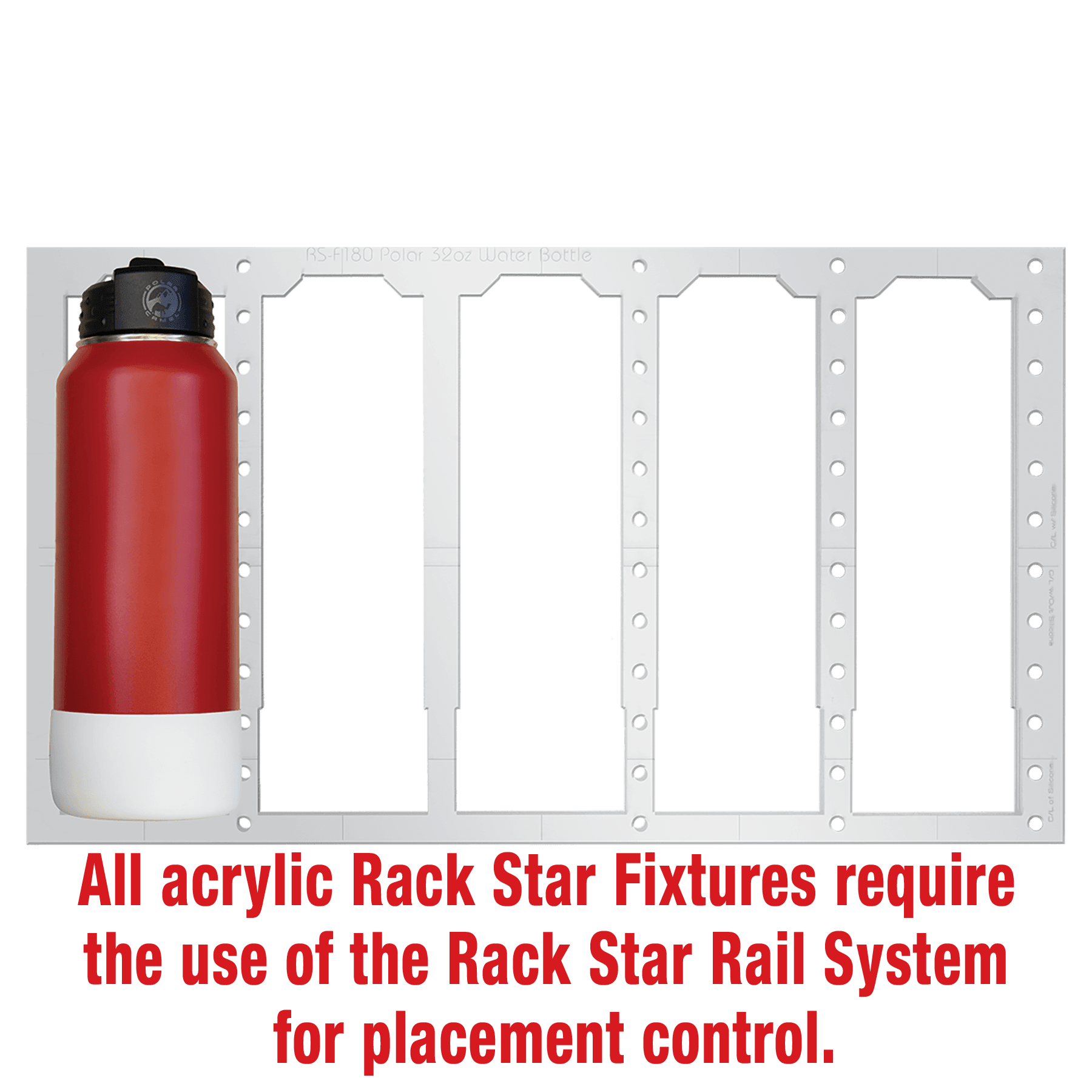 32 oz. Polar Camel Water Bottle /Boot Fixture- Holds 5