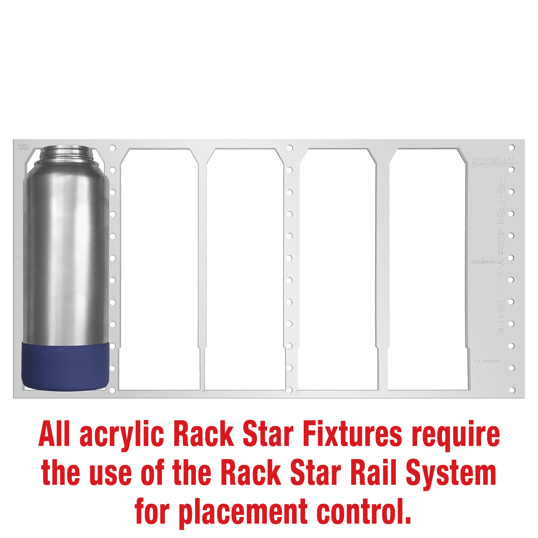 40 oz. Polar Camel Water Bottle /Boot Fixture-Holds 5