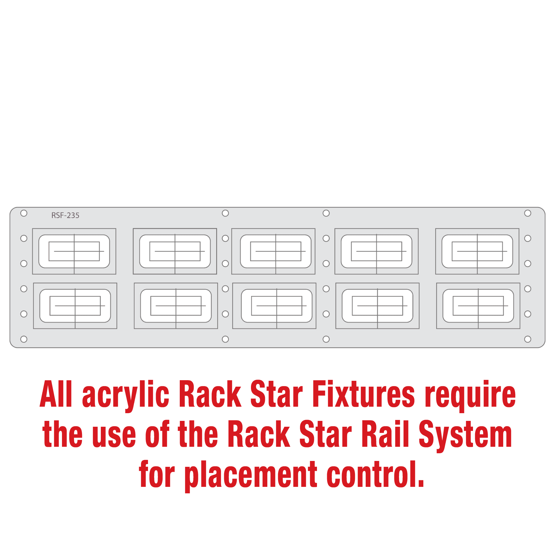 3 1/4" x 1 3/4" Rectangle with Rounded Corners Name Badges Fixture-Holds 10Laserable Leatherette Name Badges.