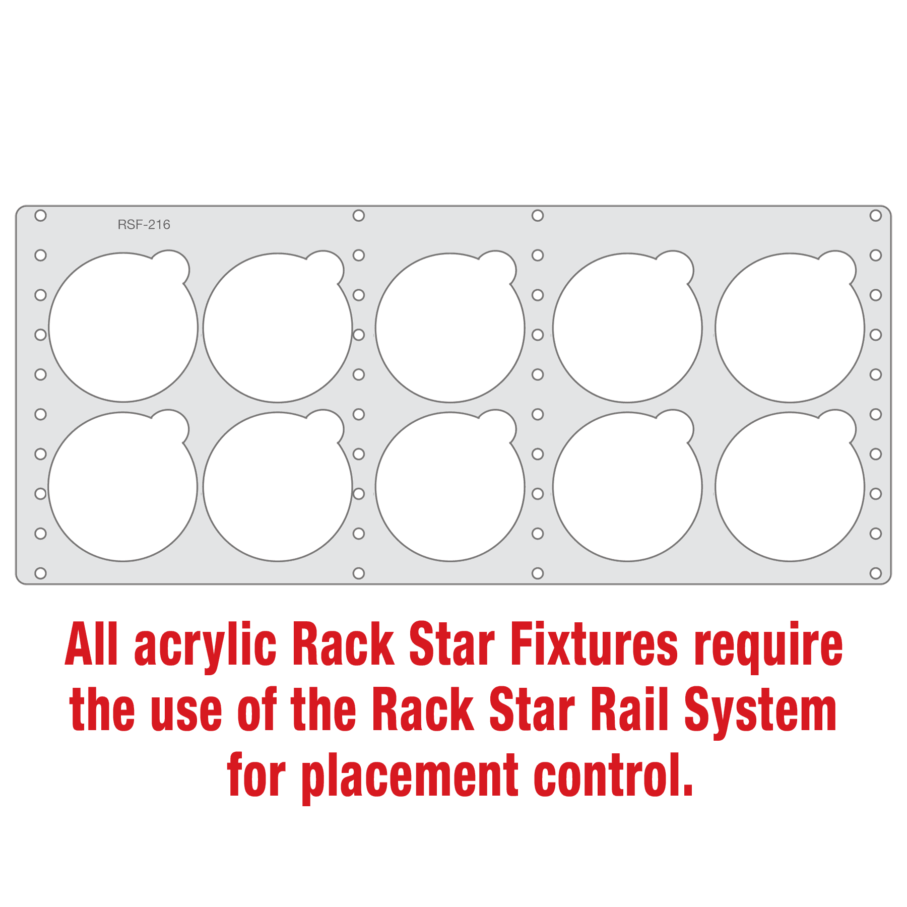 Laserable Leatherette Round Ornament Fixture