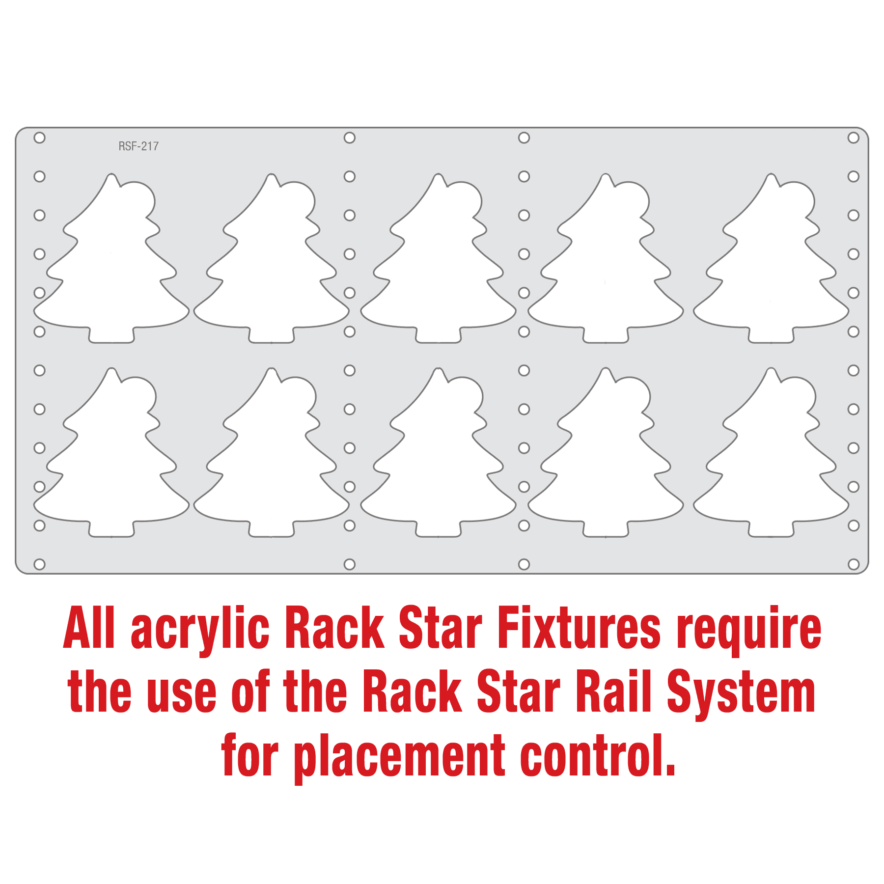 Laserable Leatherette Tree Ornament Fixture