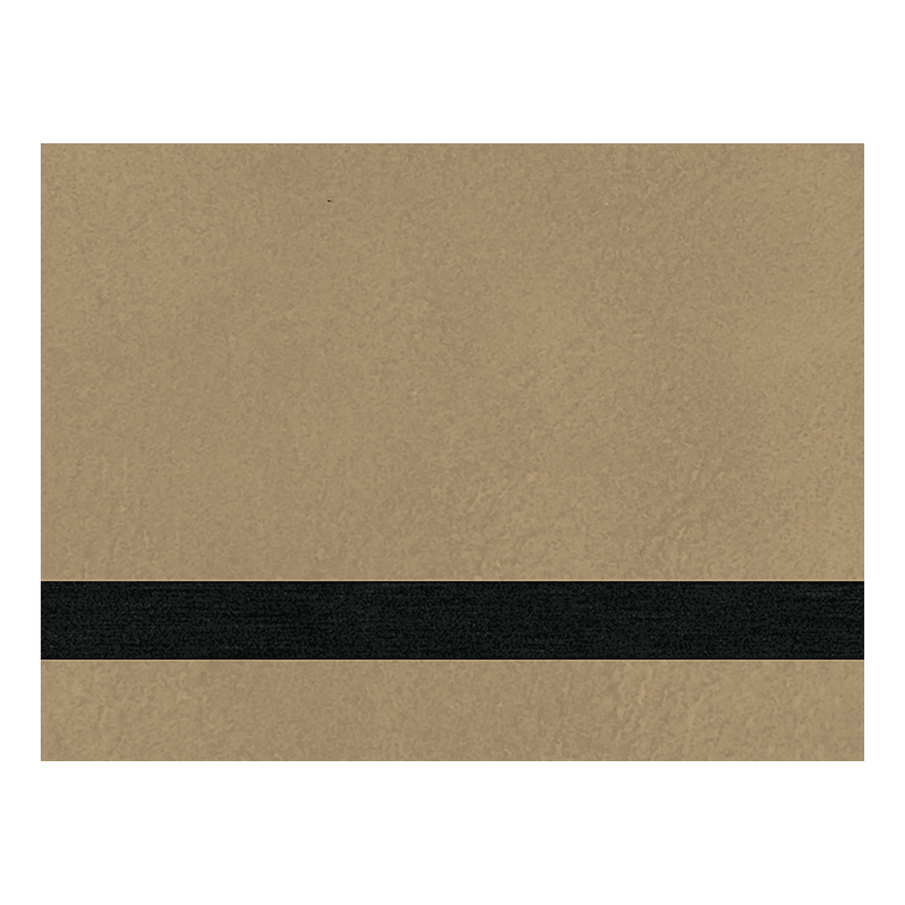 12" x 24" Light Brown Laserable Leatherette Sheet Stock