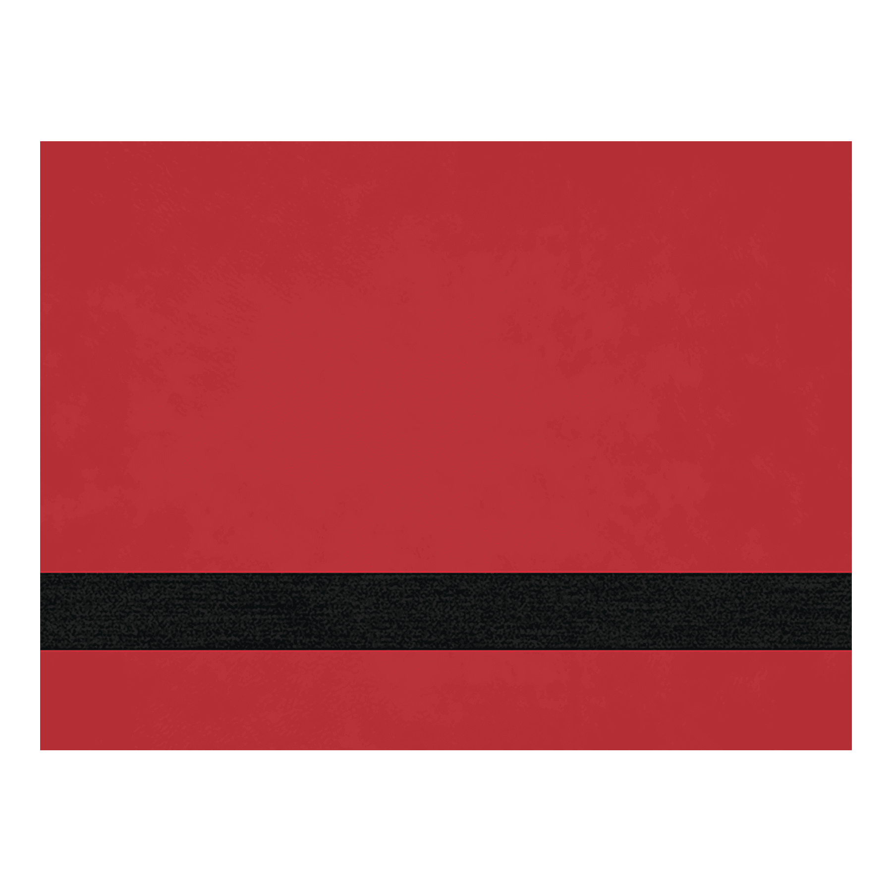 12" x 24" Red Laserable Leatherette Sheet Stock with Kota Pro Adhesive