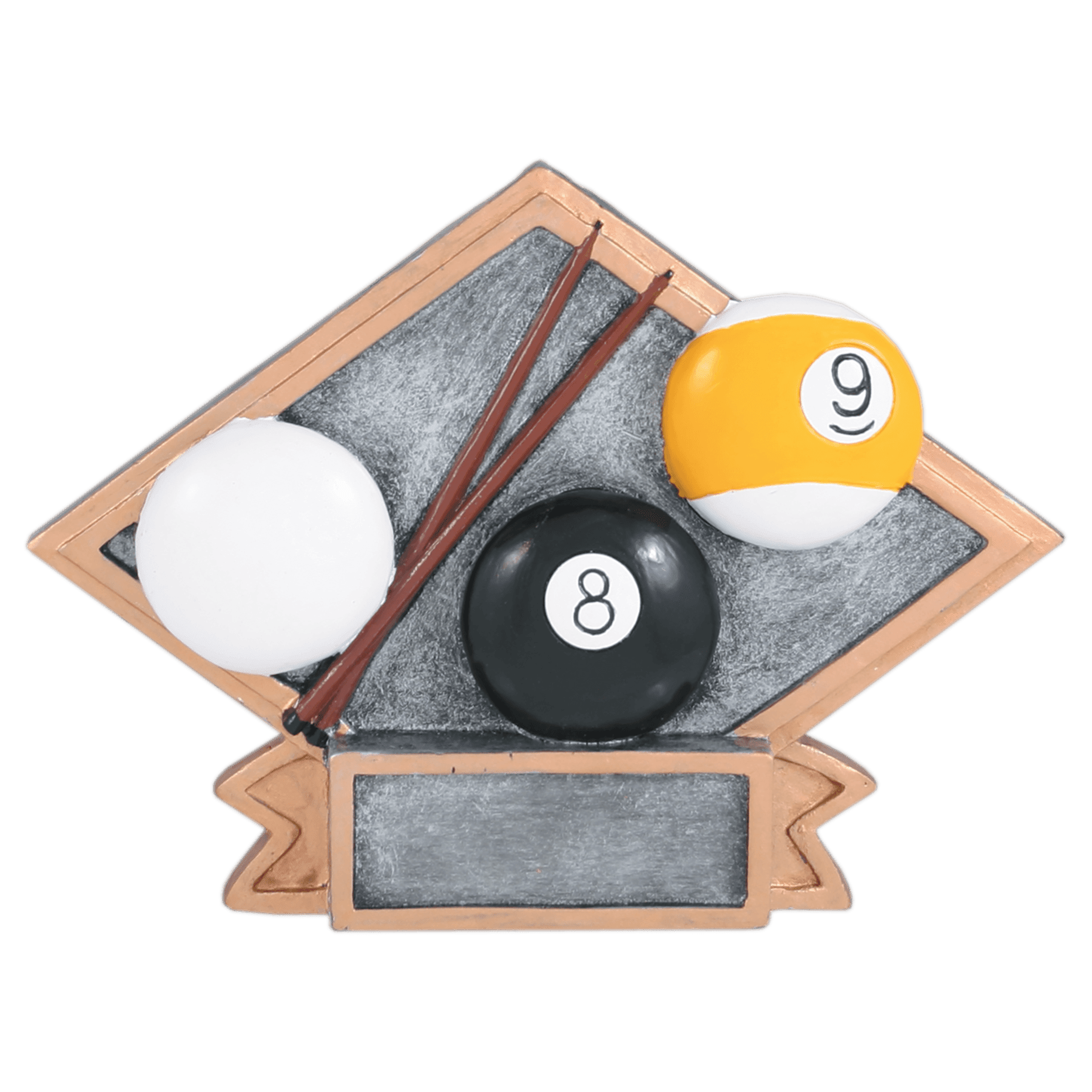 6" x 4 1/2" Pool Diamond Plate Resin