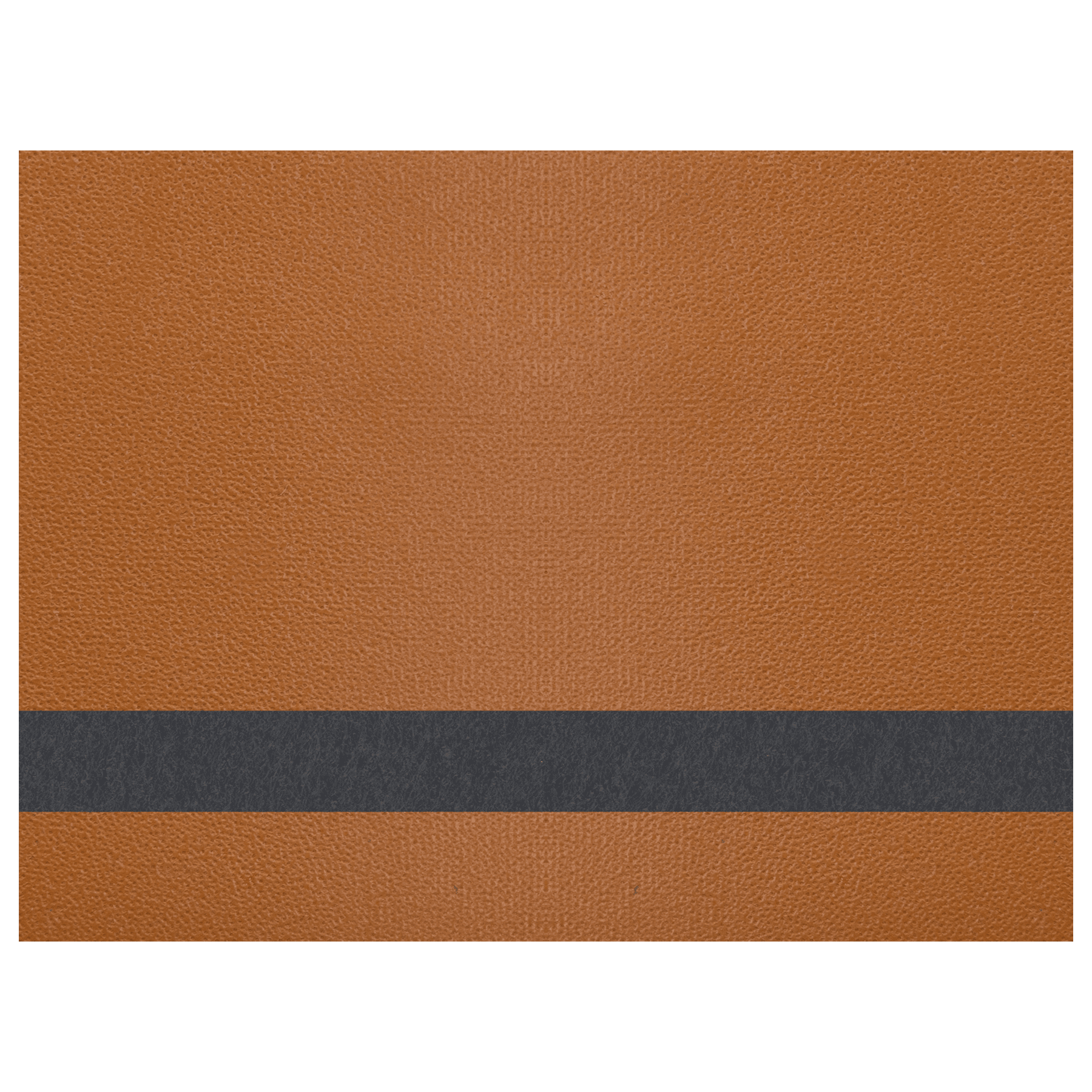12" x 24" Caramel Genuine Bovine Leather Sheet Stock with Adhesive