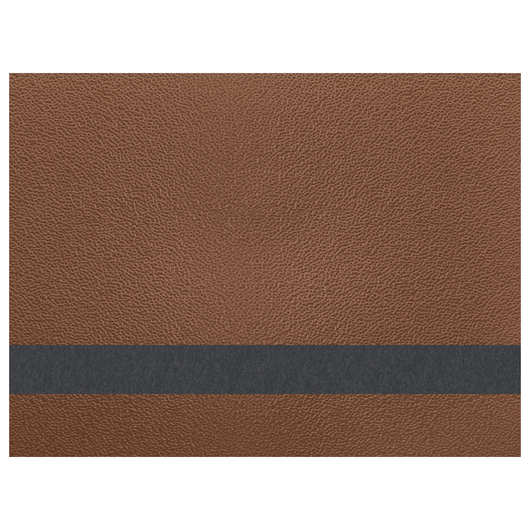 12" x 24" Brown Genuine Bovine Leather Sheet Stock with Adhesive