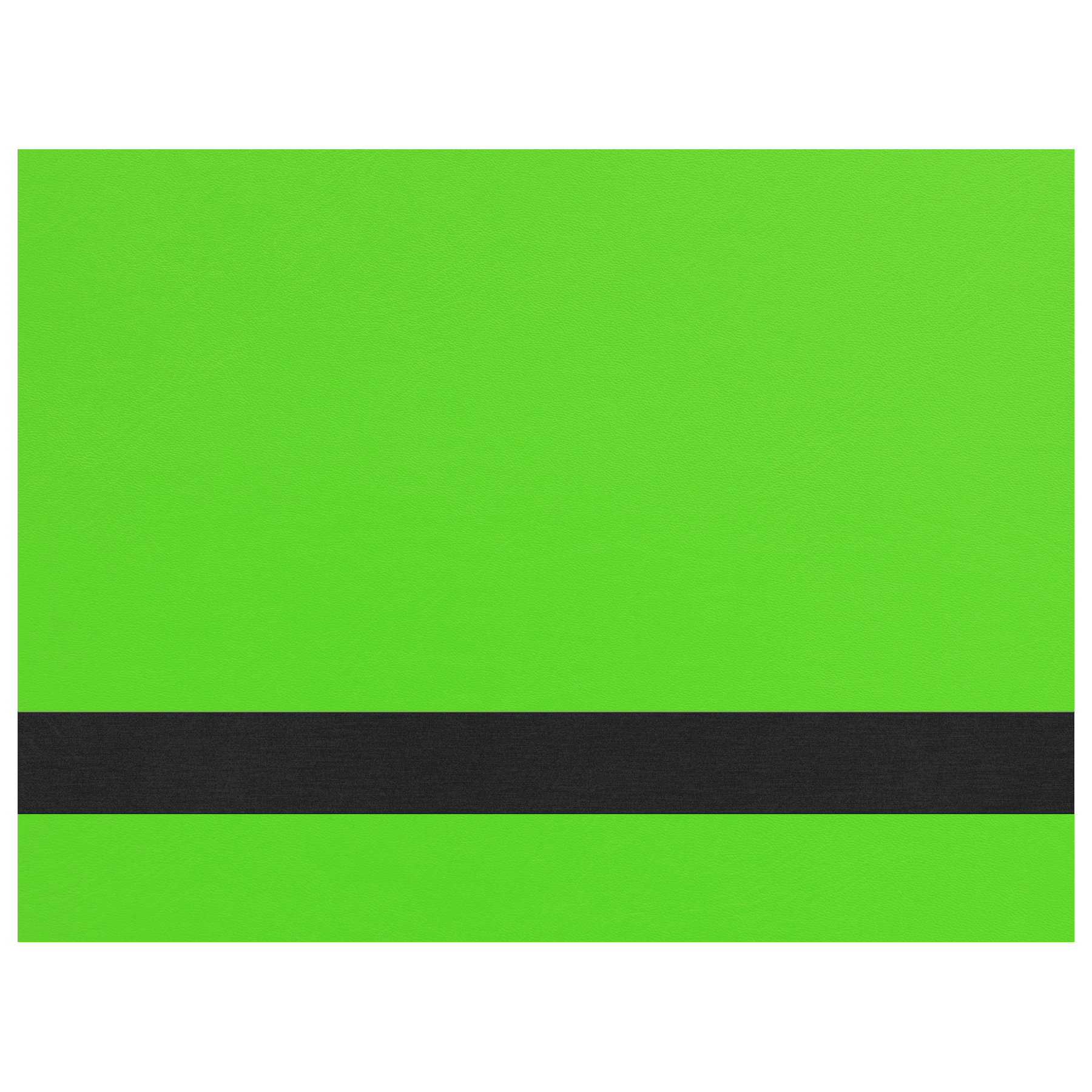 12" x 18" Neon Green Laserable Leatherette Sheet Stock with Adhesive