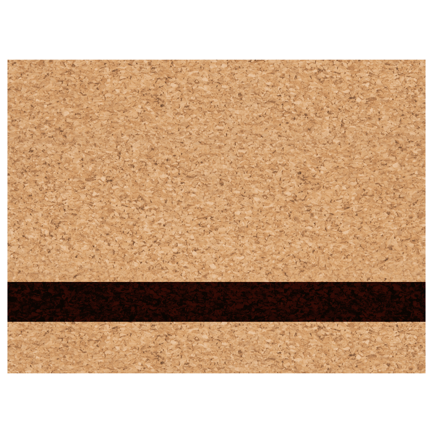 12" x 24" Cork Laserable Leatherette Sheet Stock with Kota Pro Adhesive