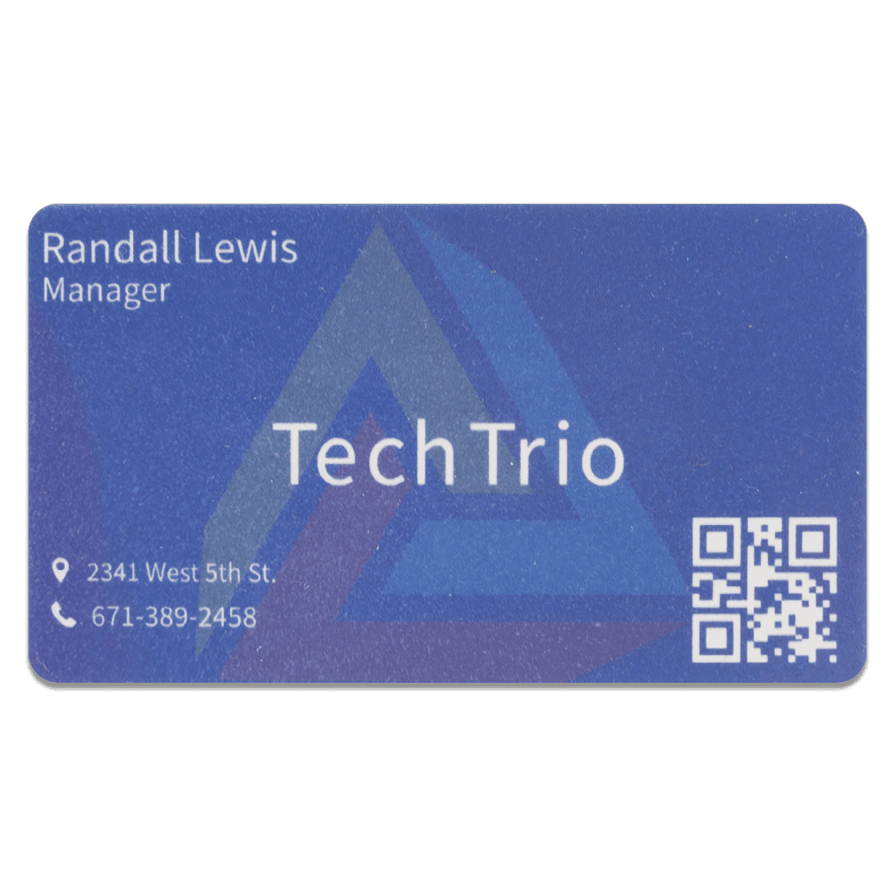 3 1/2 x 2" Sublimatable 2 Sided Business Card