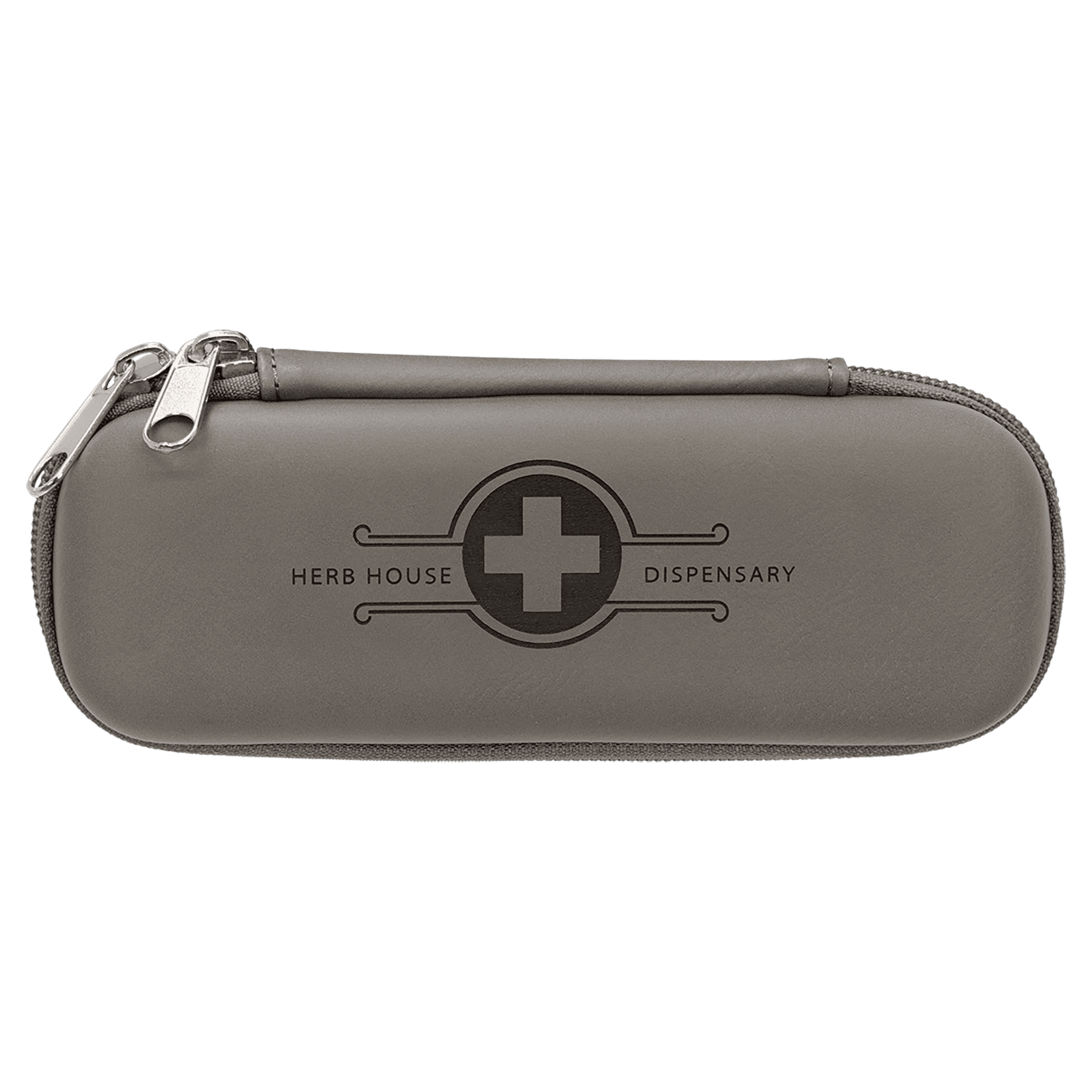 7" x 2 1/2" x 1 3/4" Gray Smoke Case