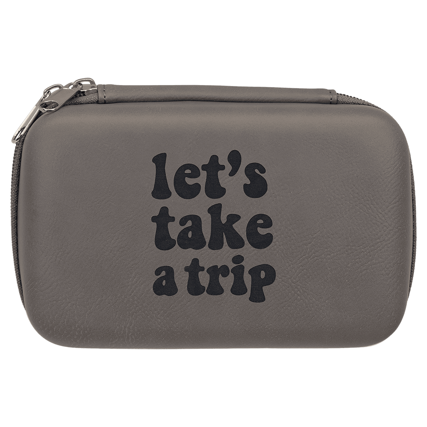 7" x 4" x 2 1/2" Gray Smoke Case