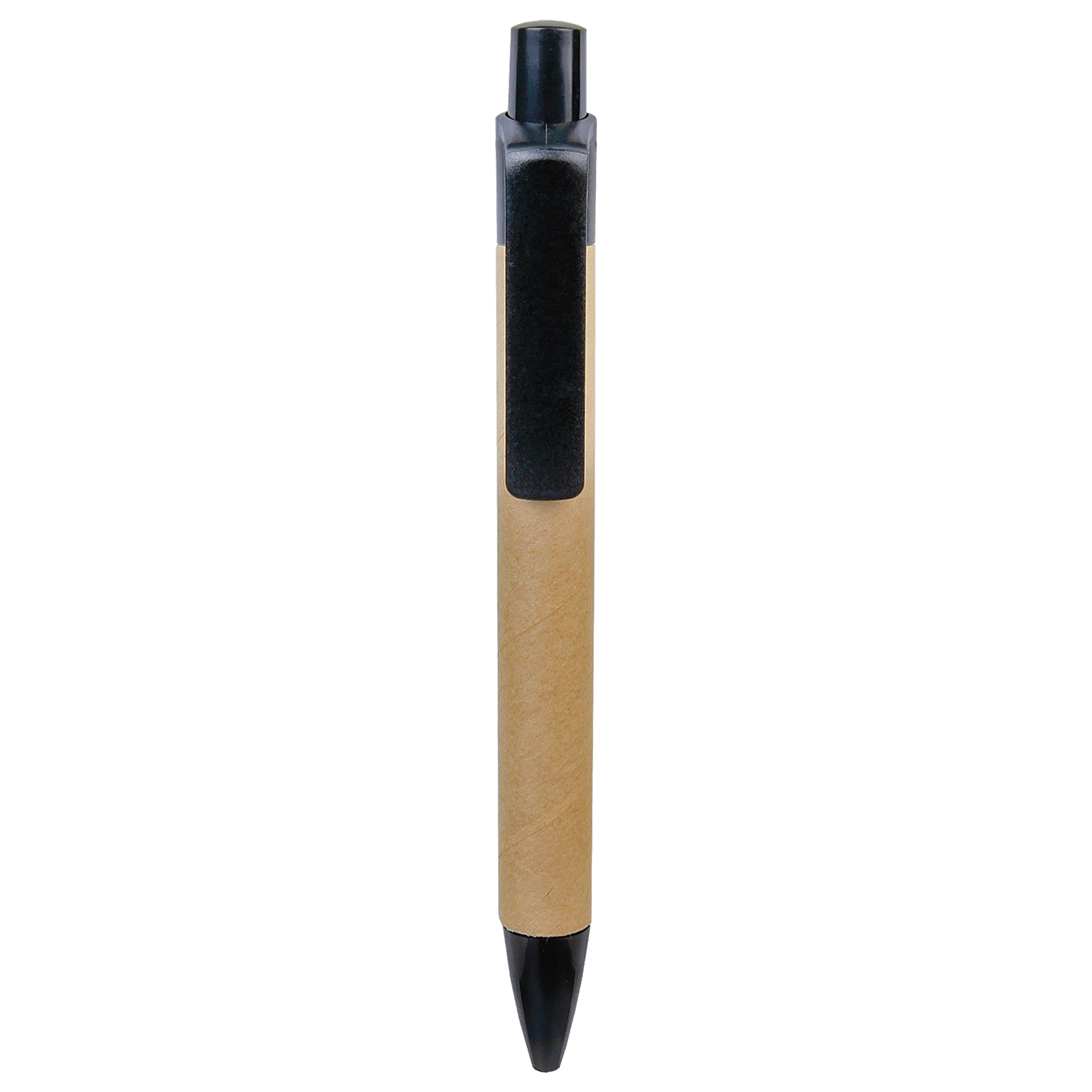 Recycled Paper Pen with Black Trim