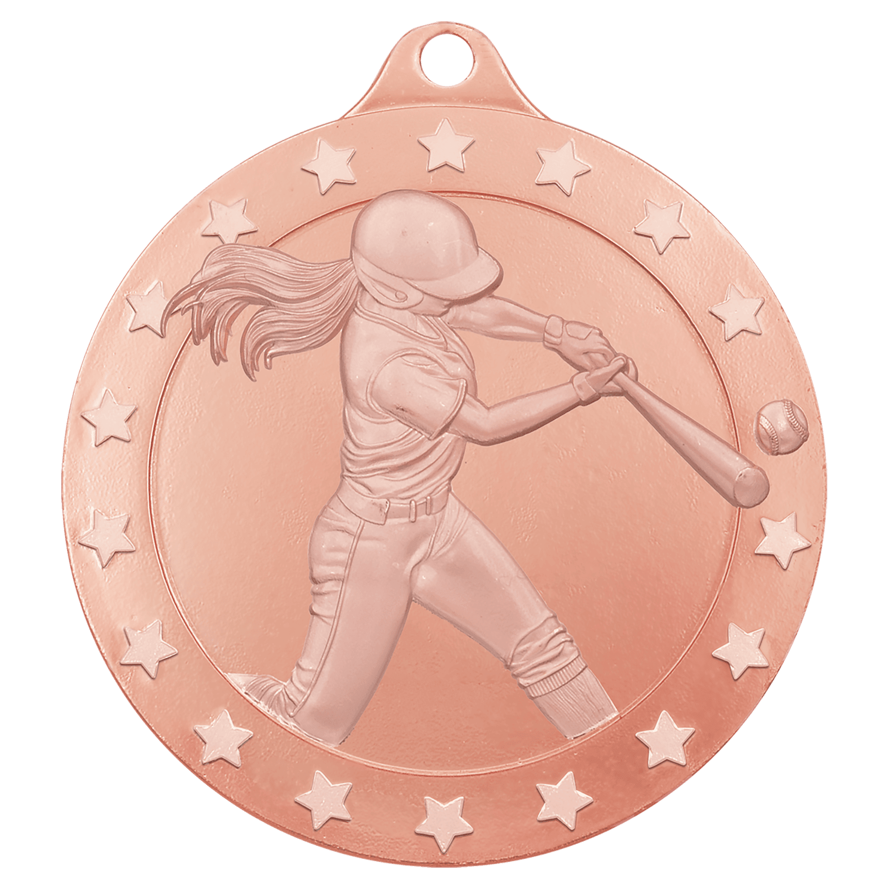Bronze 2" Radiance Softball Medal