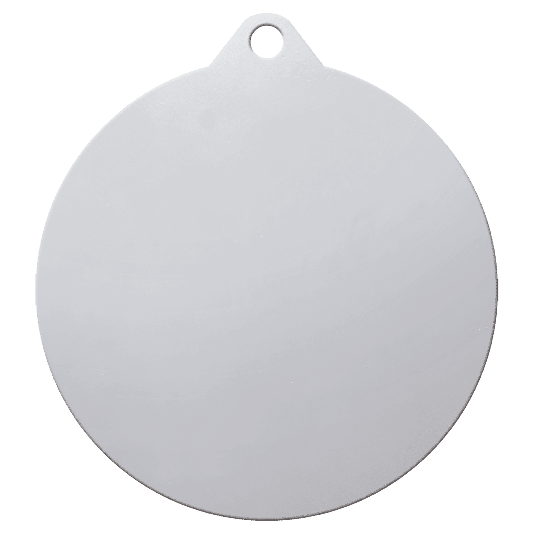 Silver 2 3/4" Inspire UV Printable Medal
